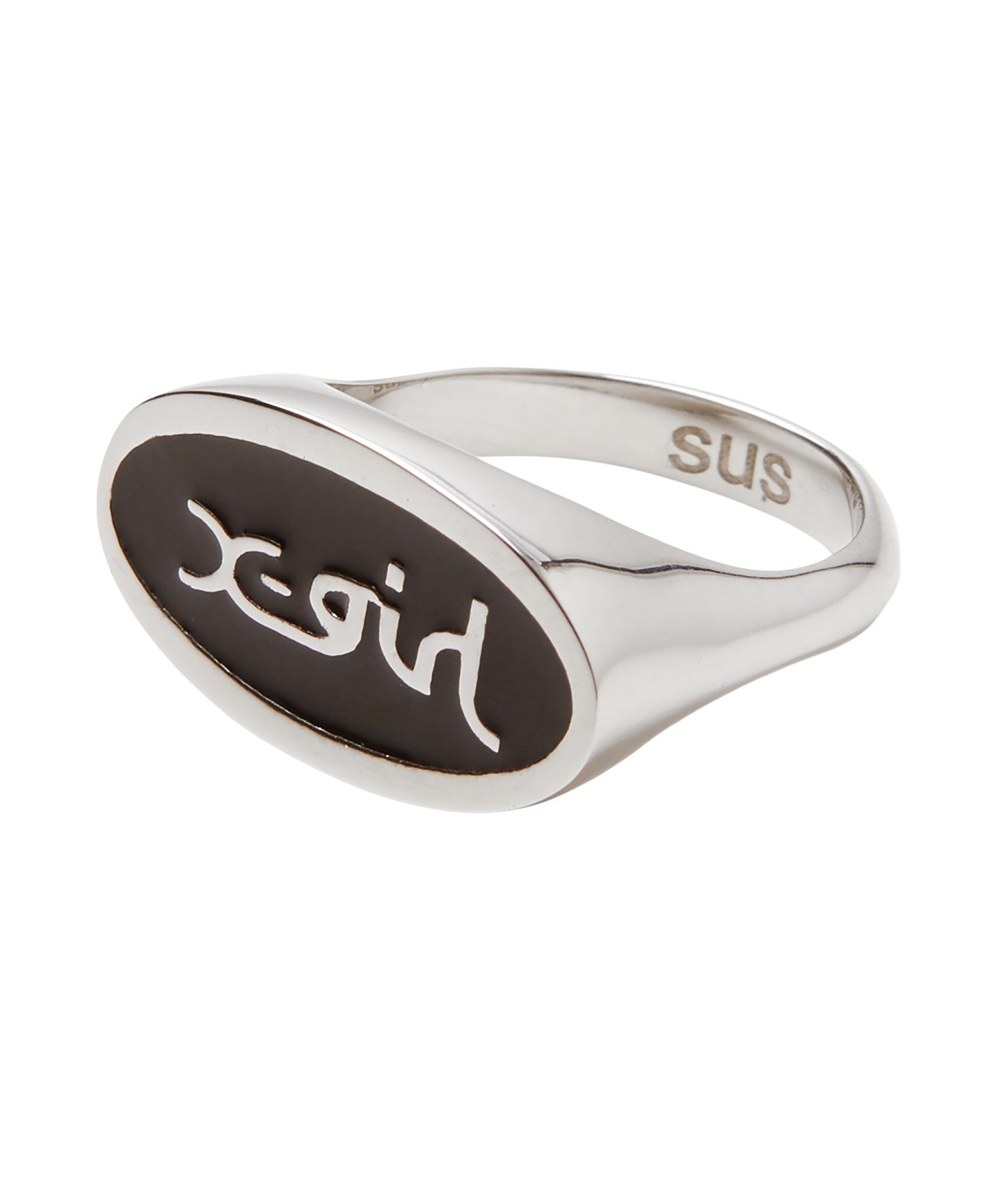 MILLS LOGO PINKY RING