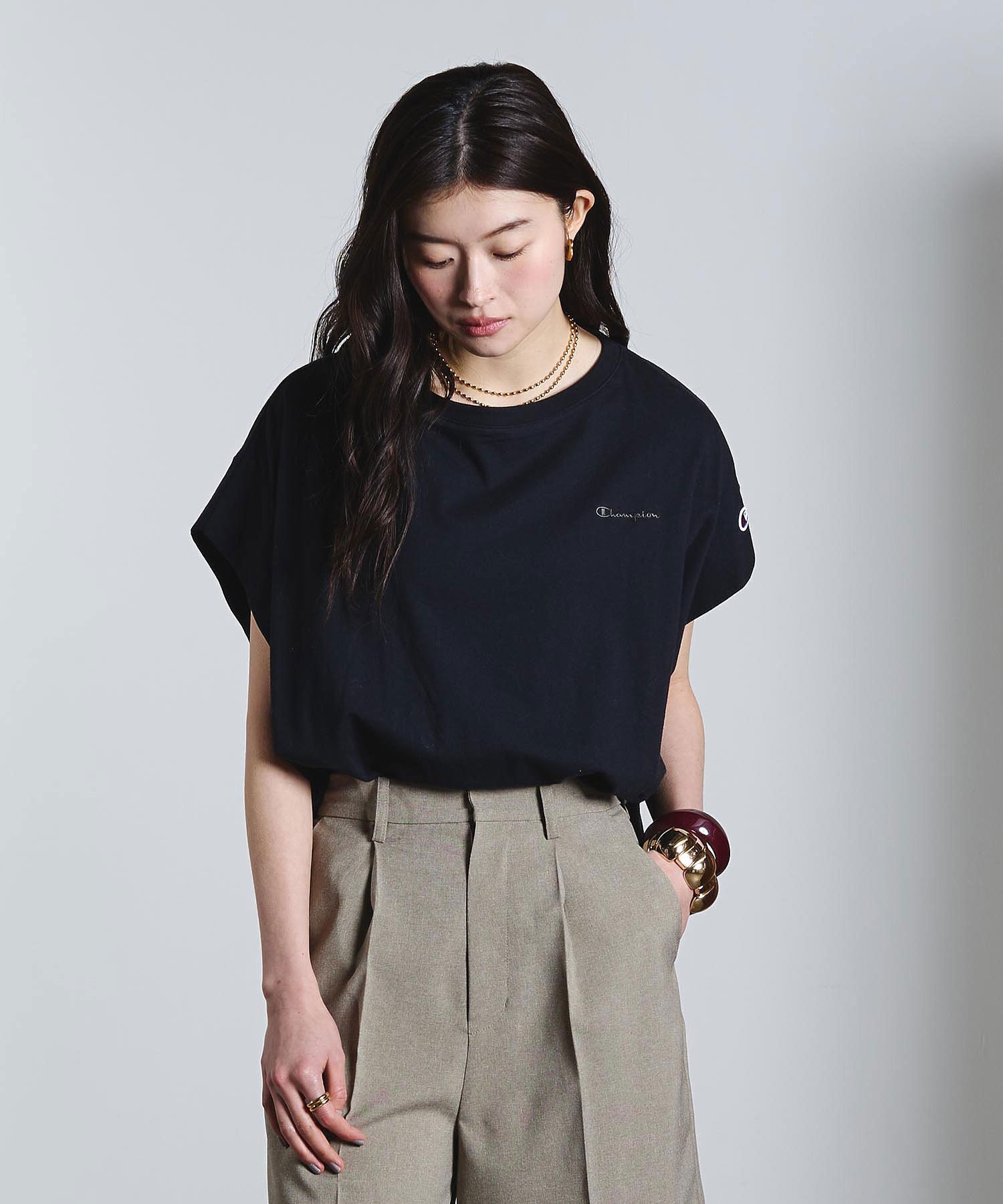 model:171cm 着用サイズ:M