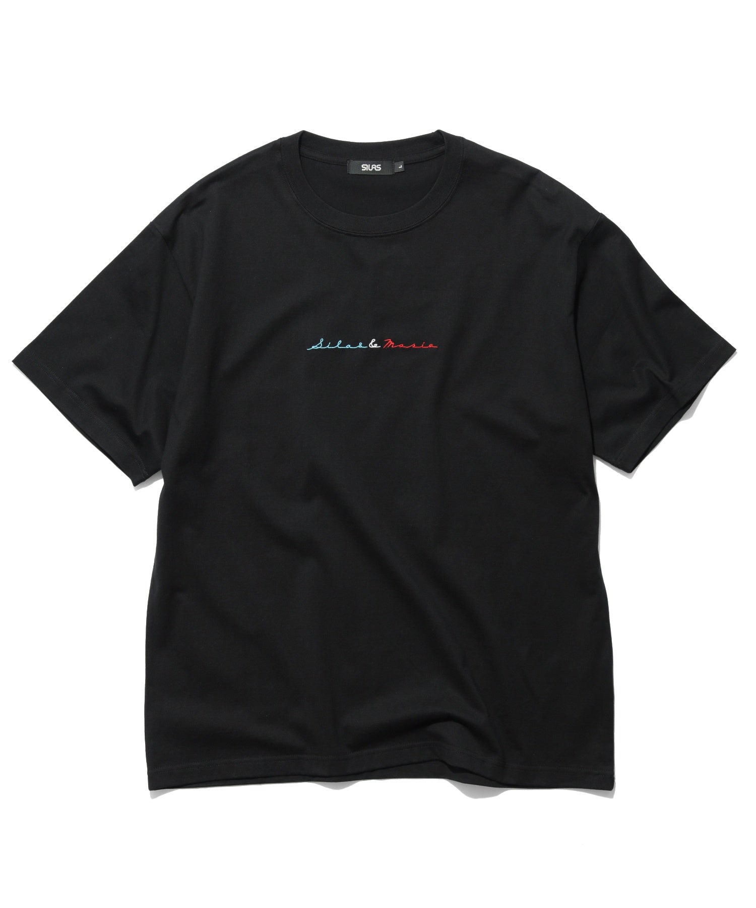 EMBROIDERY SILAS AND MARIA S/S TEE