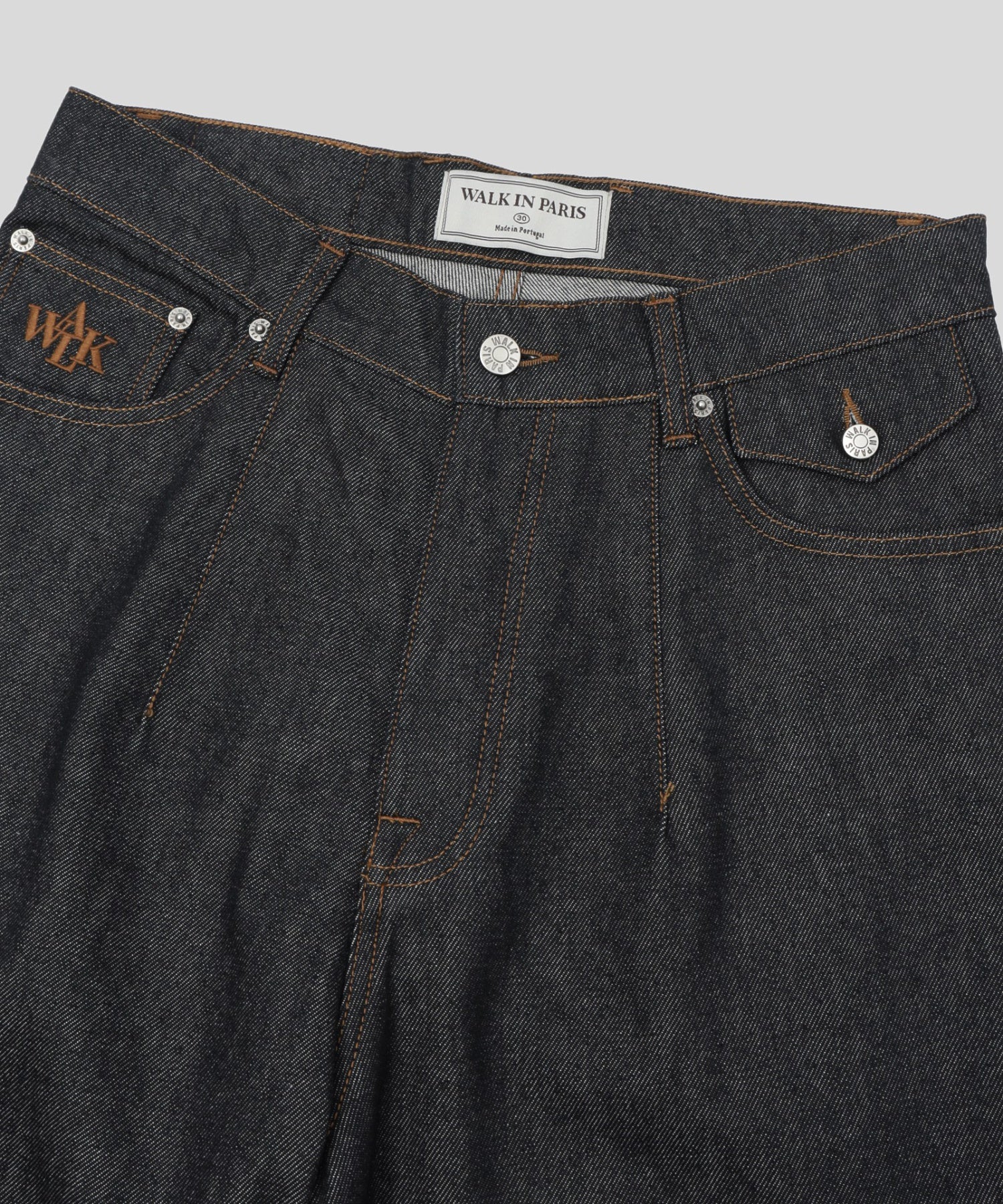 WALK IN PARIS/ウォーキンパリス/Raw denim balloon pants