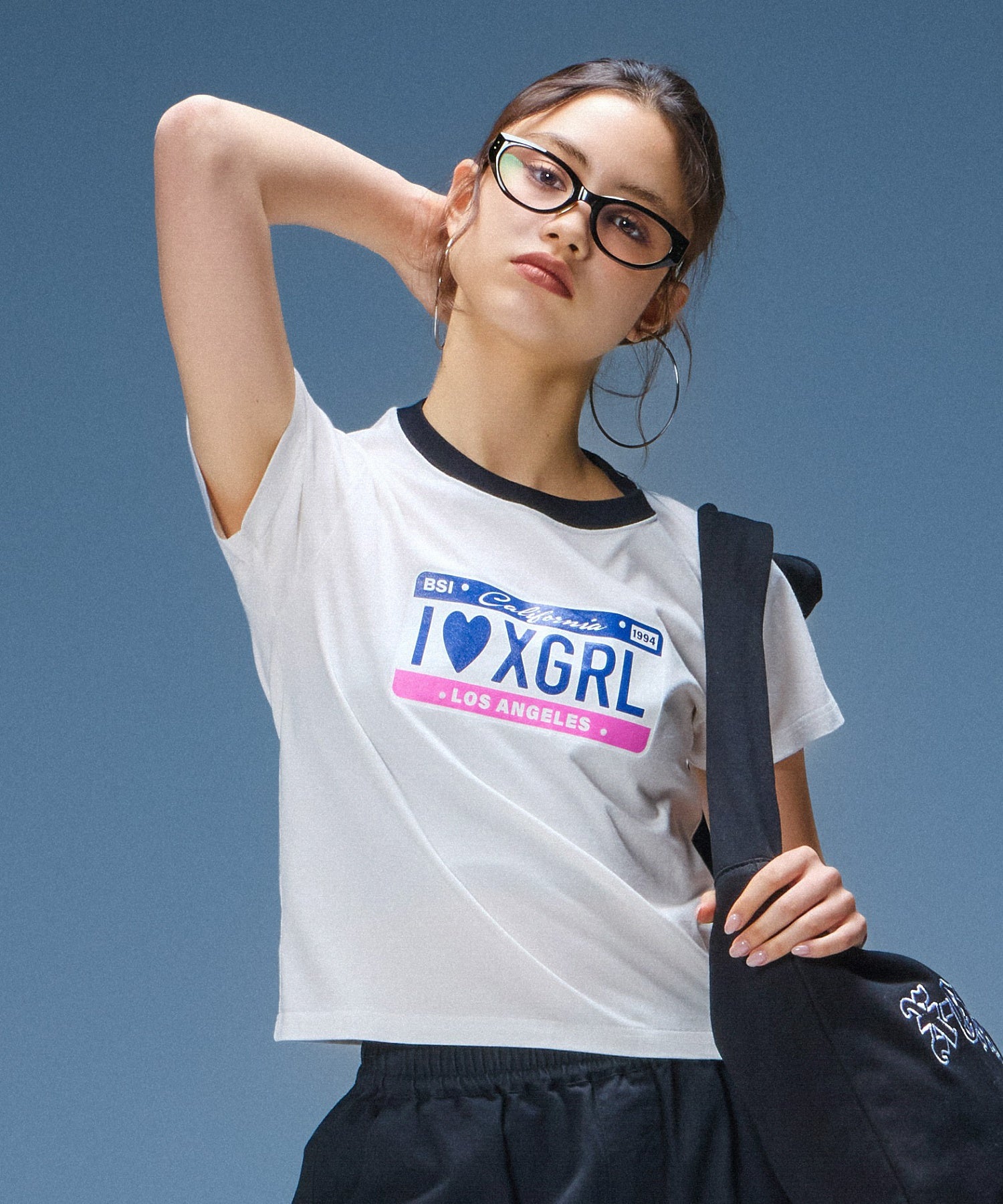 PLATE LOGO S/S BABY TEE