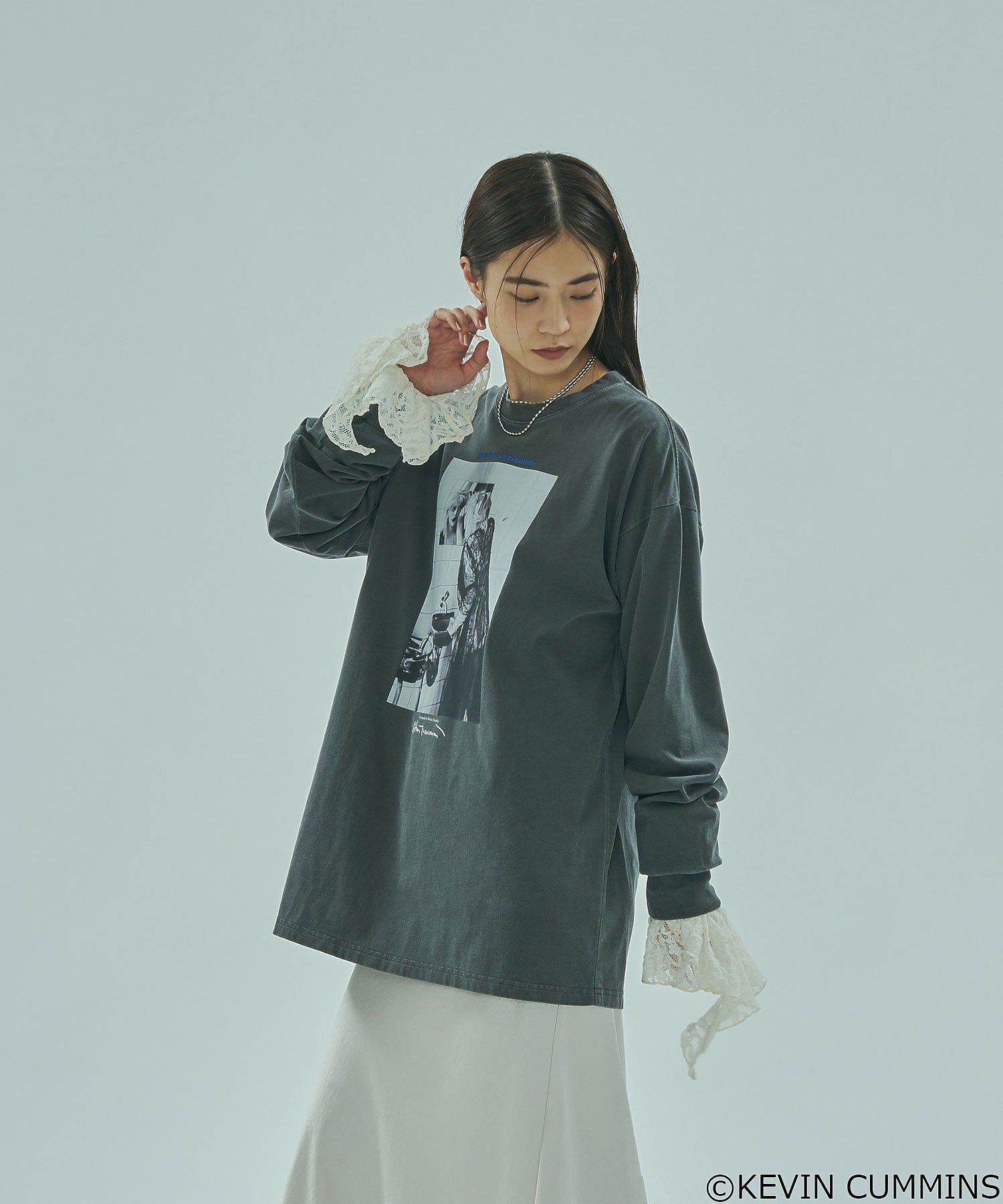 CREOLME/KEVIN CUMMINS PHOTO L/S TEE