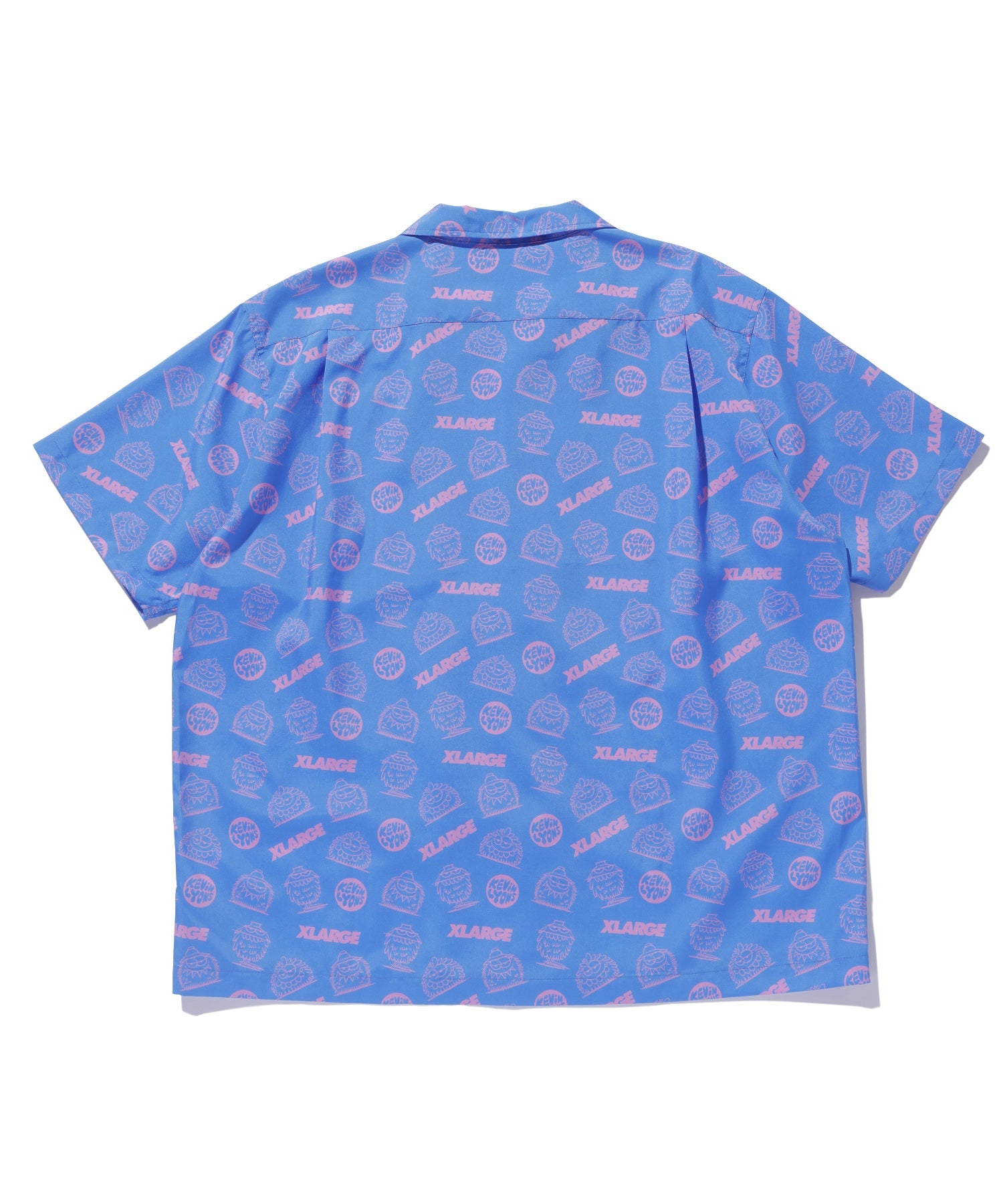 XLARGE×KEVIN LYONS OPEN COLLAR S/S SHIRT