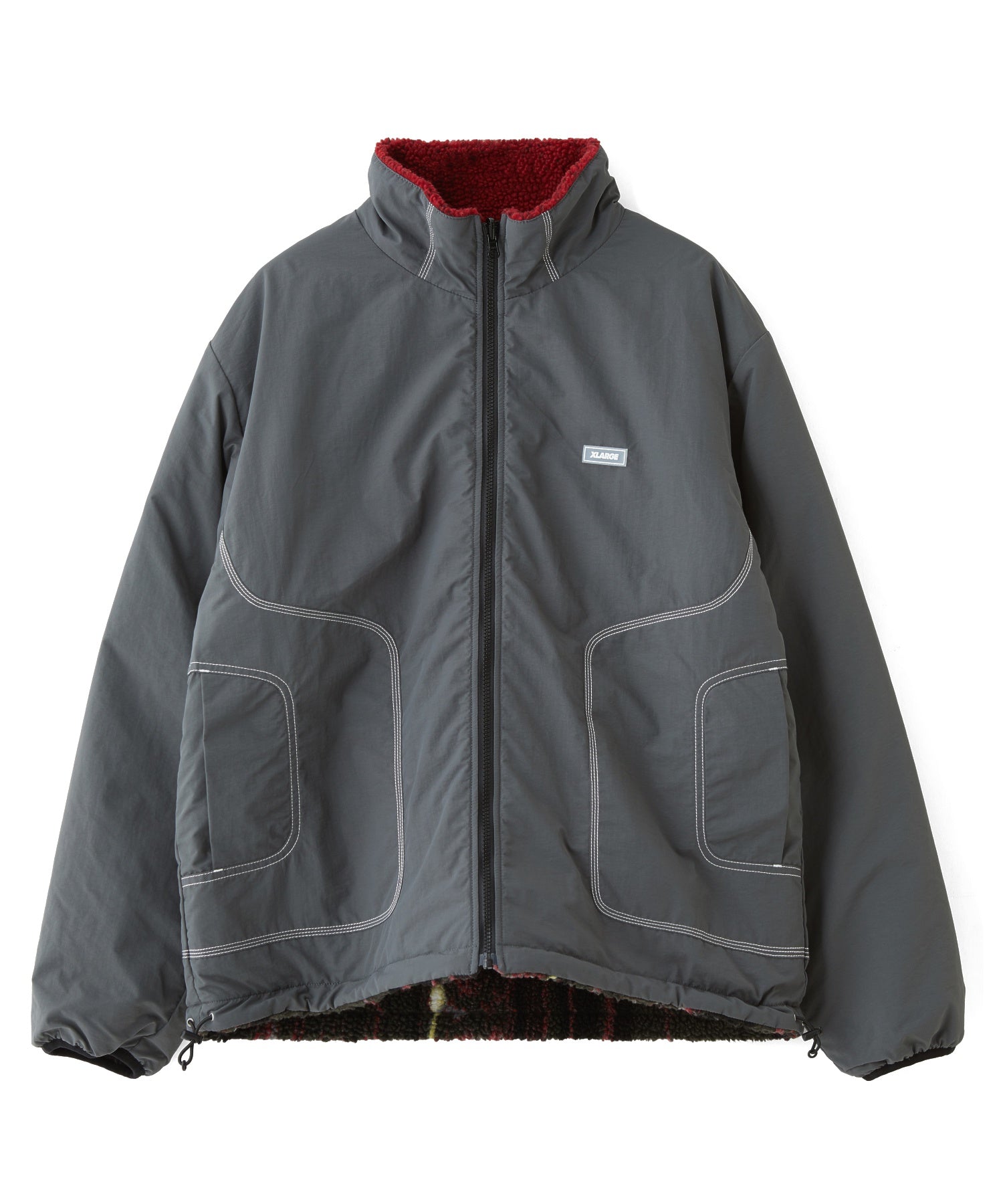 REVERSIBLE NYLON JACKET