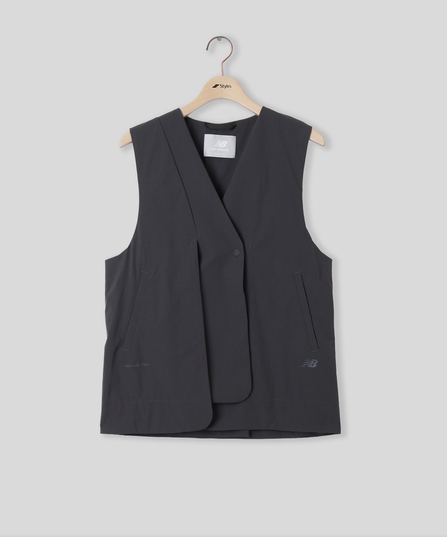 NEW BALANCE/ニューバランス/W NB Grey VEST WJ61492T