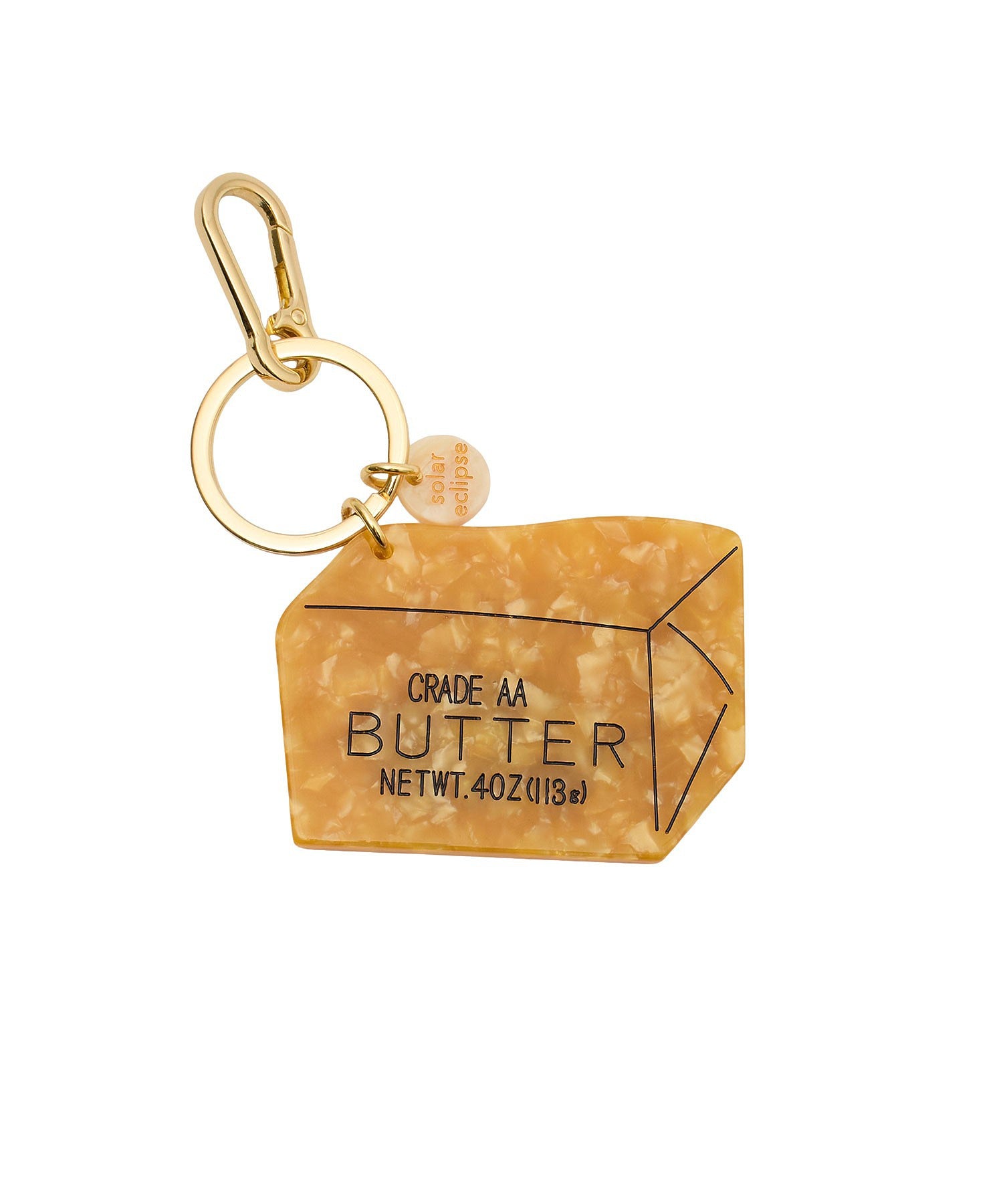 SOLAR ECLIPSE/HAND-PAINTED BAG CHARM