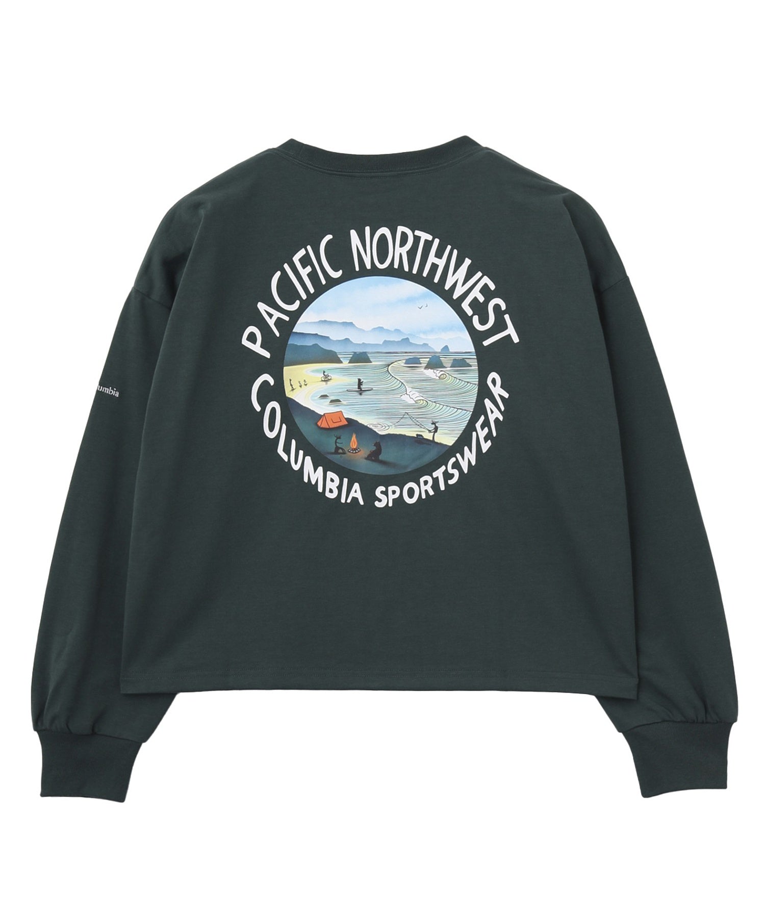 Columbia/コロンビア/W Lake to Avenue LS Cropped Tee PL1411