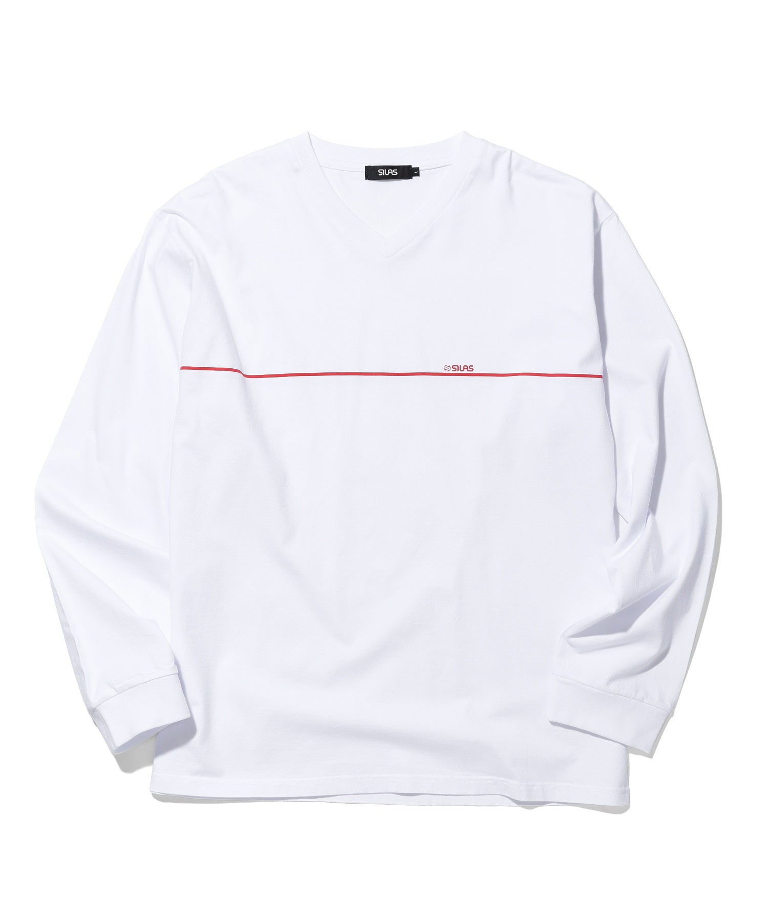 V-NECK L/S TEE