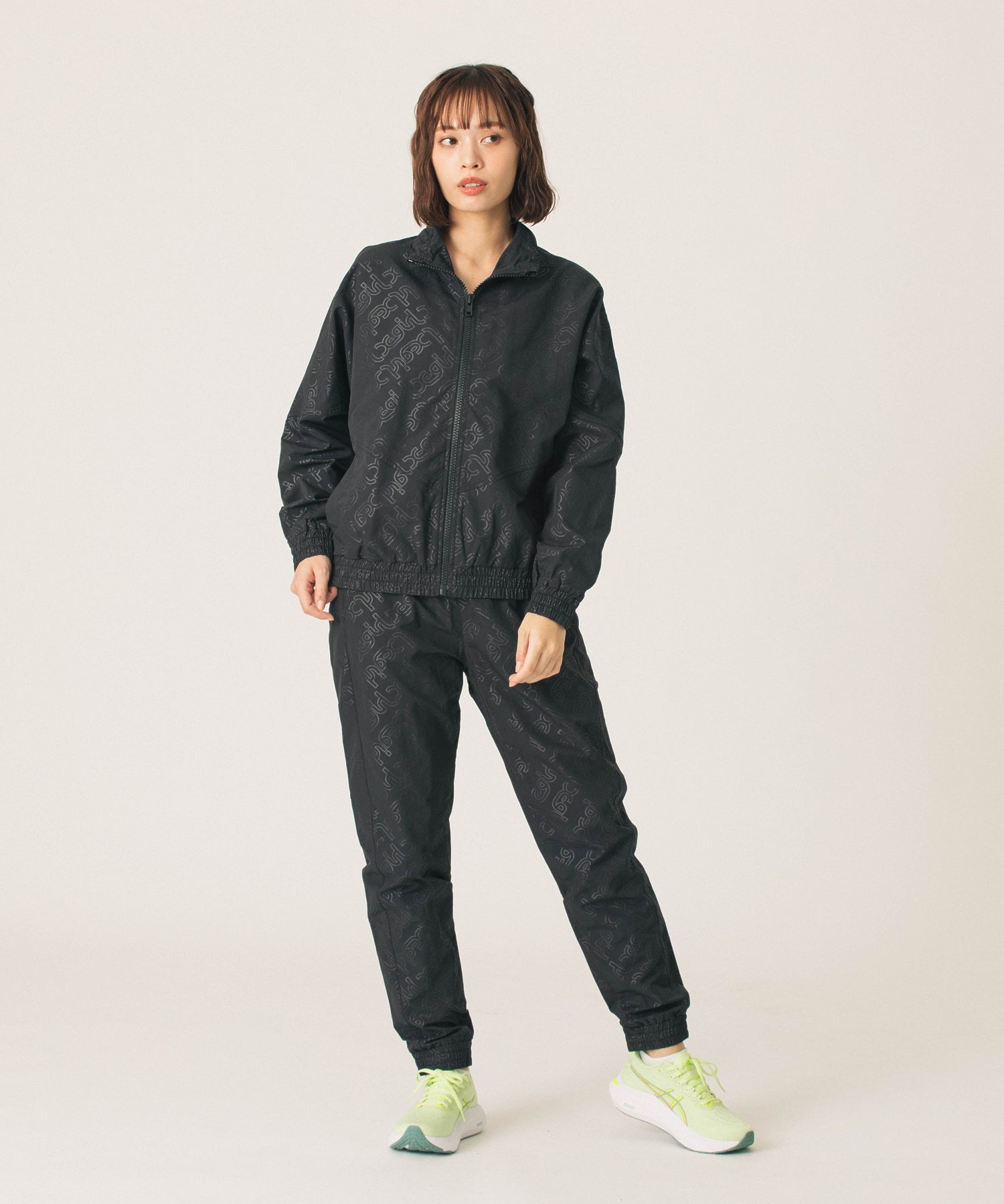 LOGO WIND UP PANTS