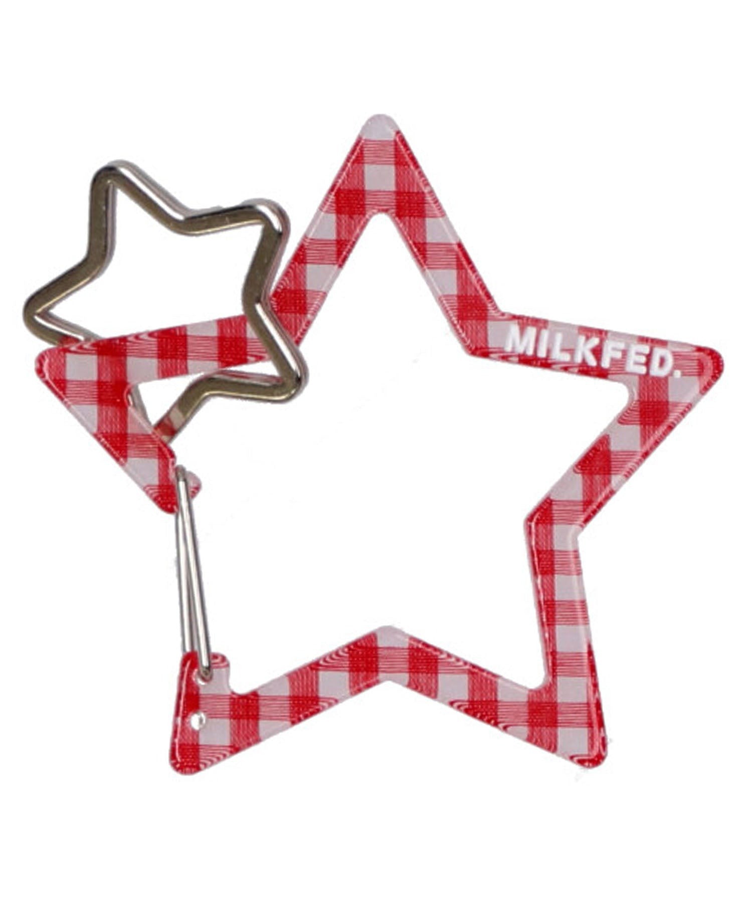 NEO STAR CARABINER GINGHAM MILKFED.