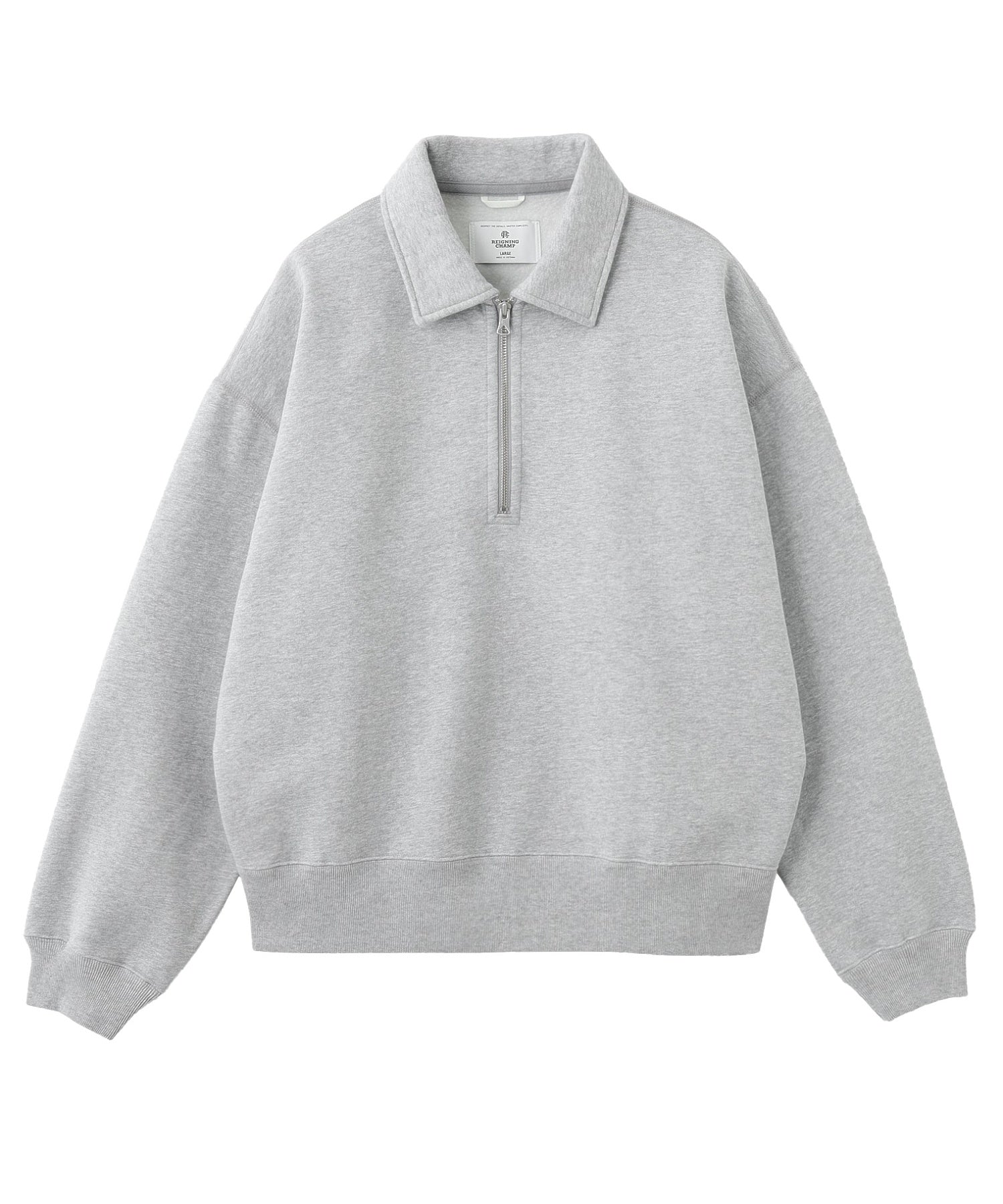 REIGNING CHAMP/レイニングチャンプ/BRUSHED FLEECE HALF ZIP RELAXED SWEAT RC-3561