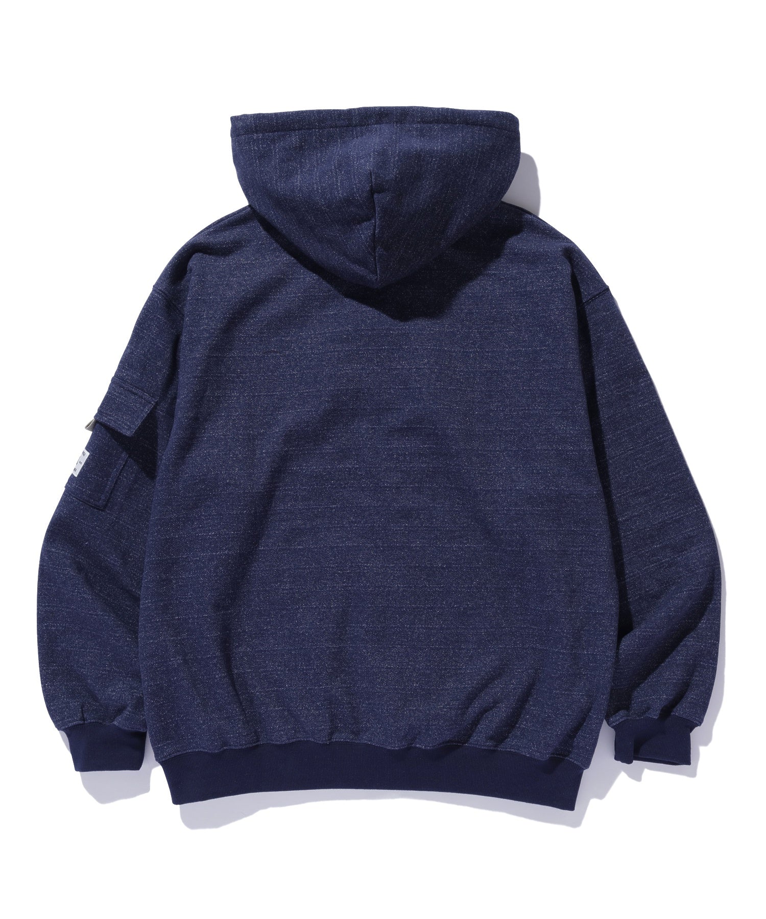 HEATHER ZIP UP HOODED SWEATSHIRT