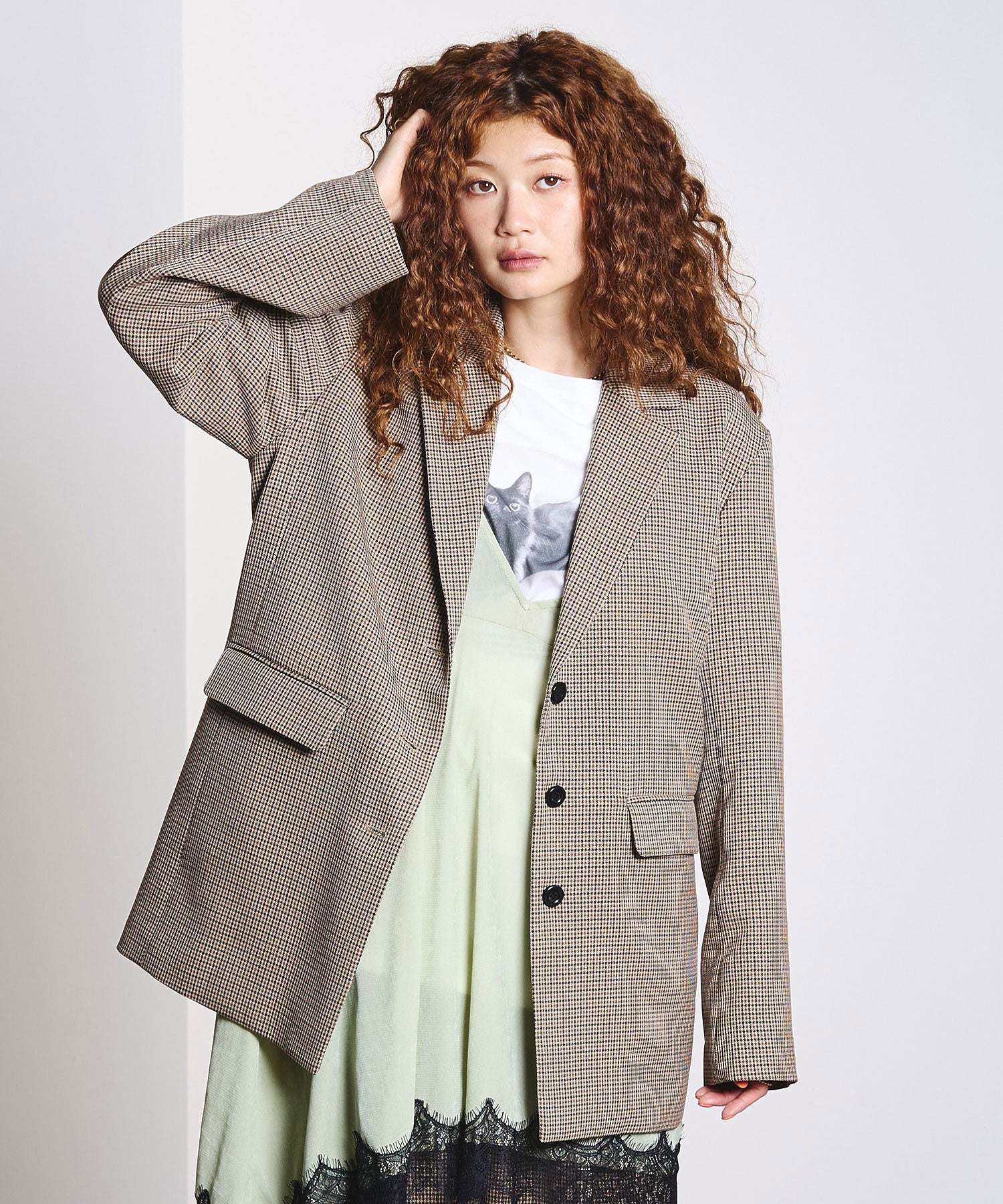 model:168cm 着用サイズ:M
