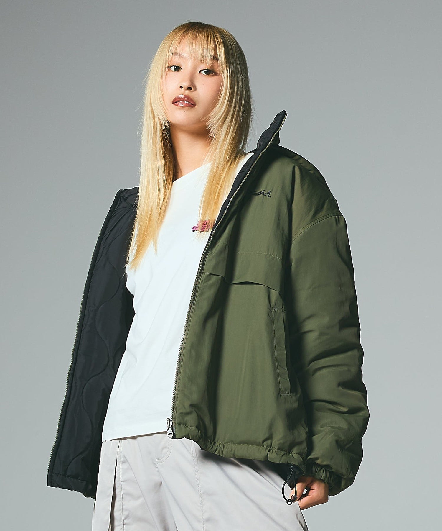 FACE PATCH REVERSIBLE JACKET