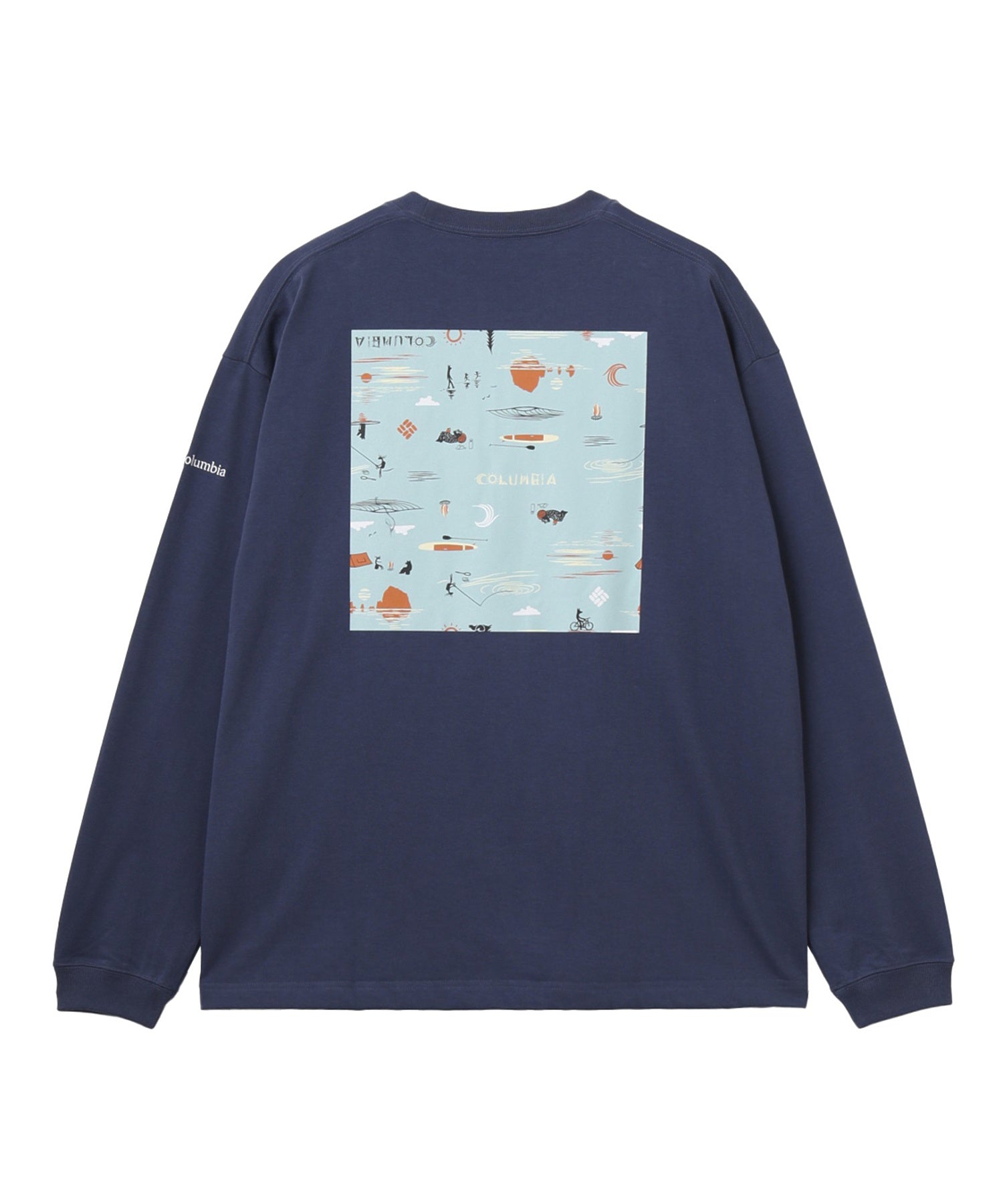 Columbia/コロンビア/Lake to Avenue Graphic LS Tee PM0529