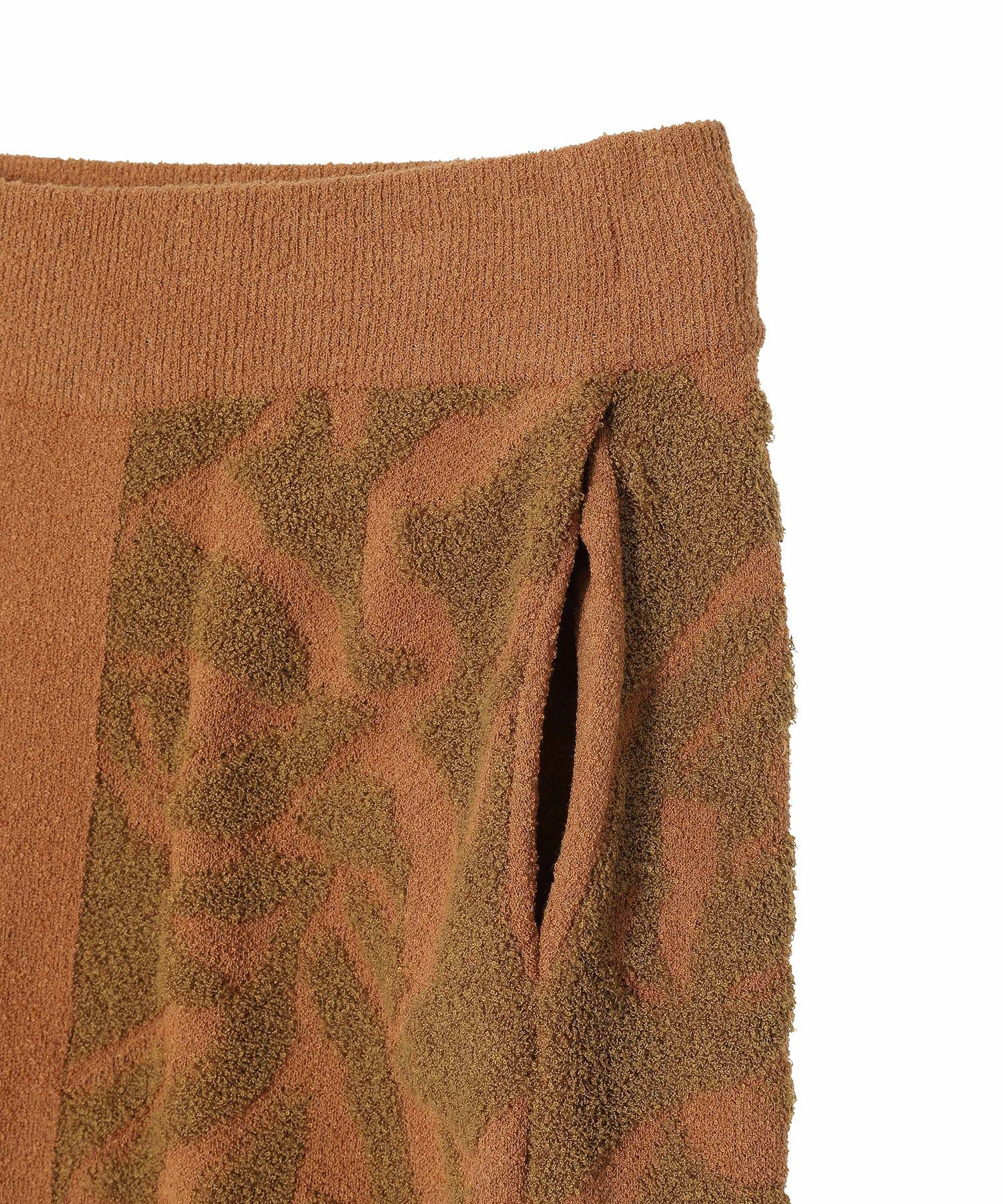 JACQUARD KNIT SKIRT
