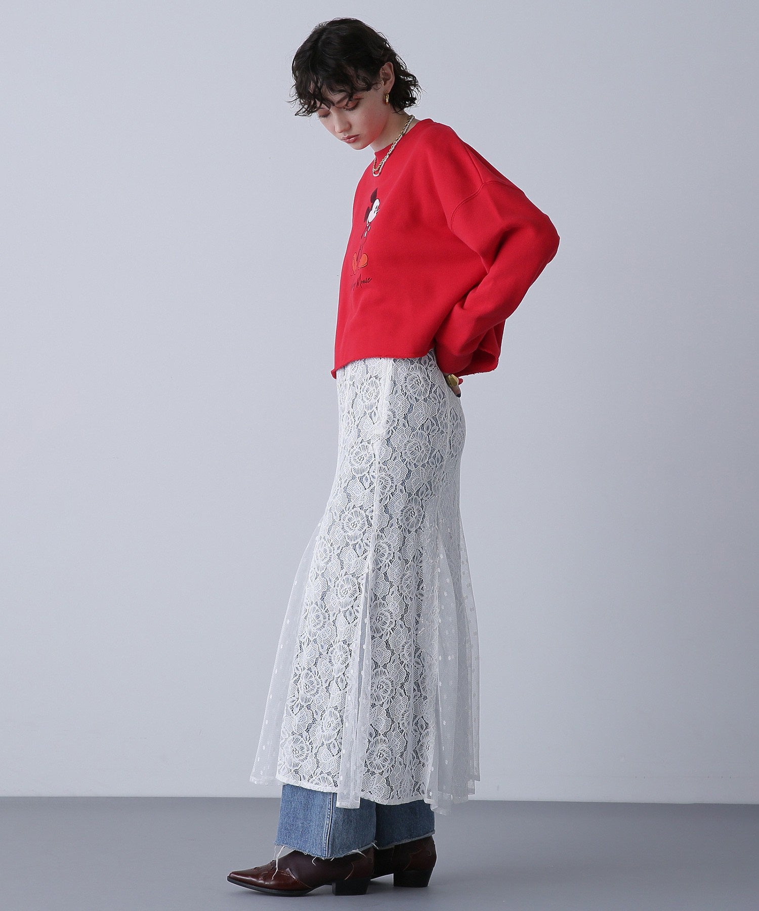 レーススカート