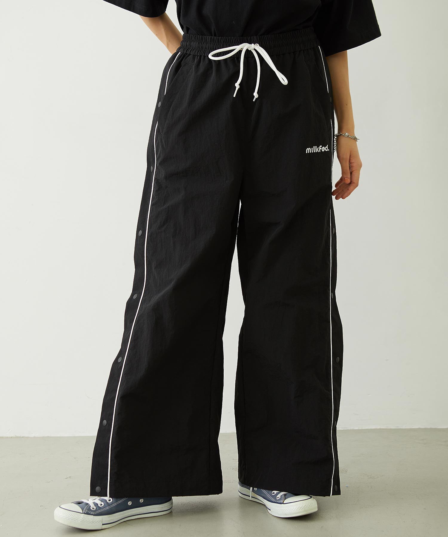 CUTOUT LOGO TRACK PANTS