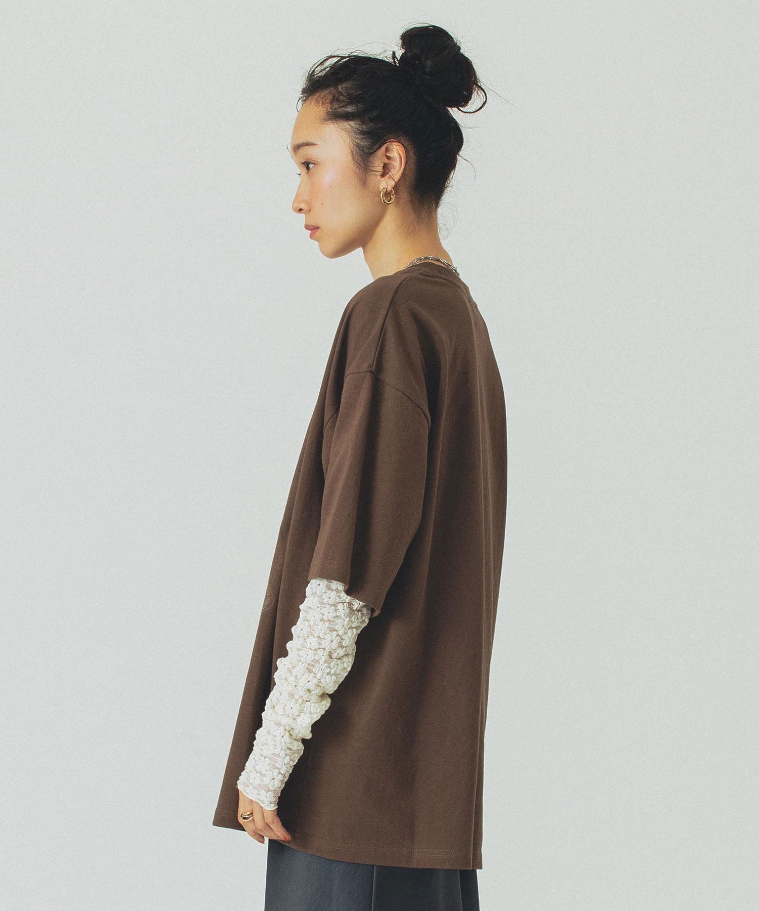 model:161cm 着用サイズ:ONE SIZE