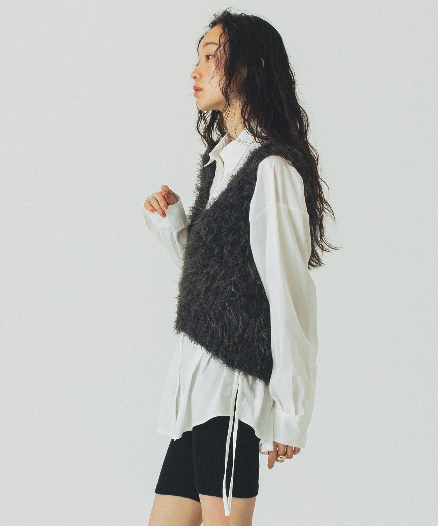 model:161cm 着用サイズ:ONE SIZE