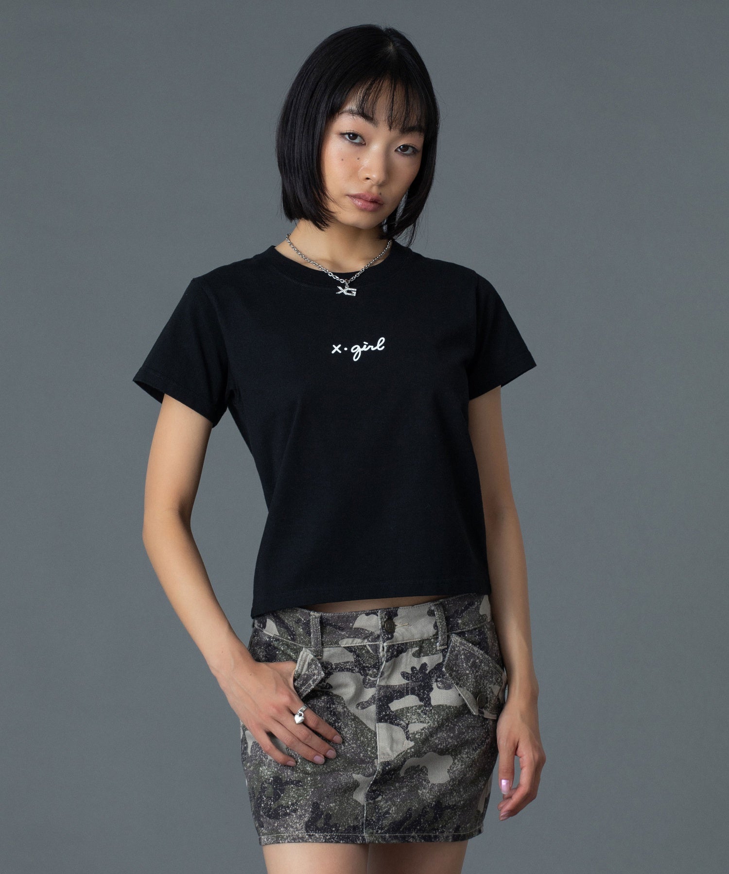 CURSIVE LOGO S/S BABY TEE