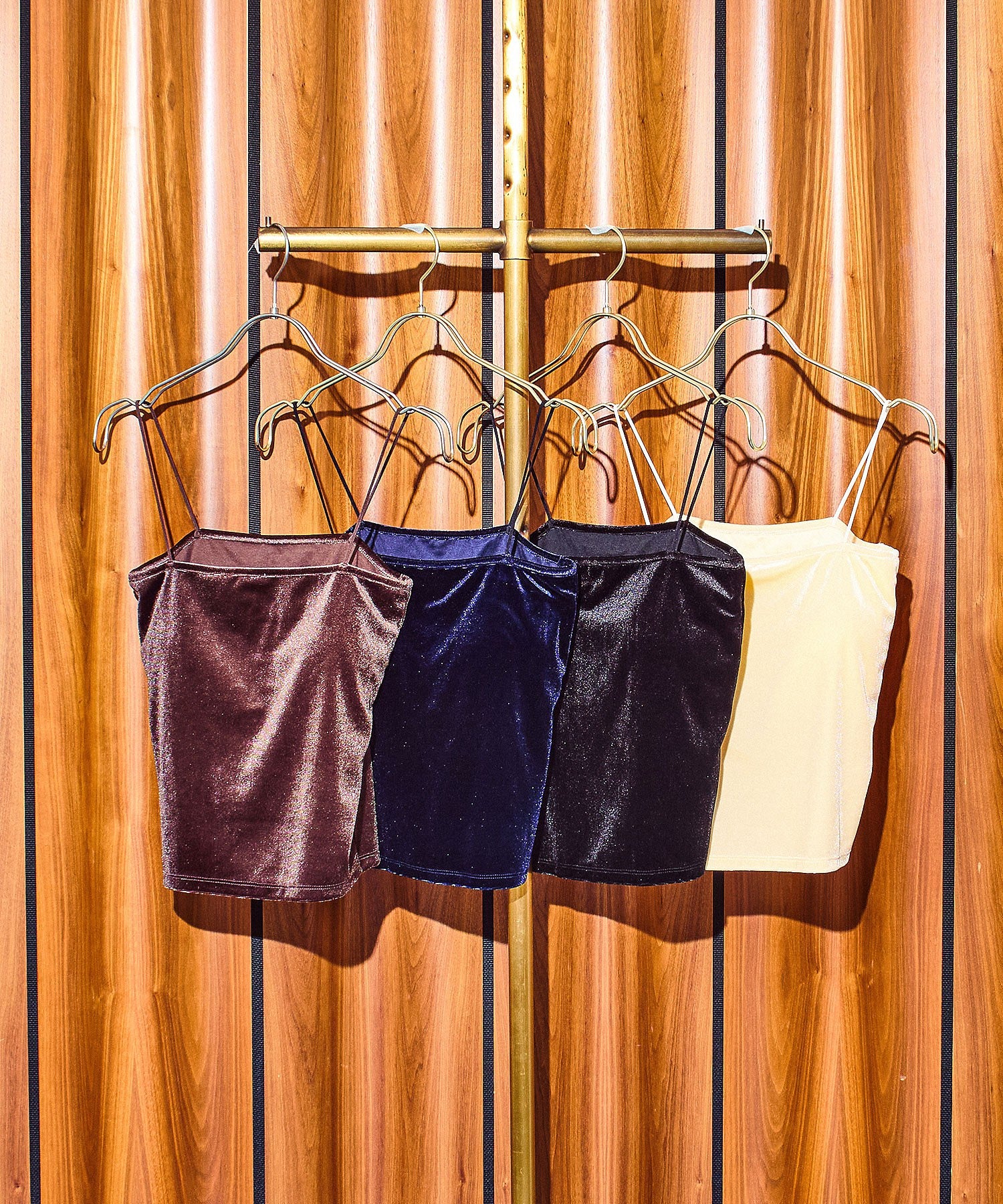 VELOUR CUP CAMISOLE