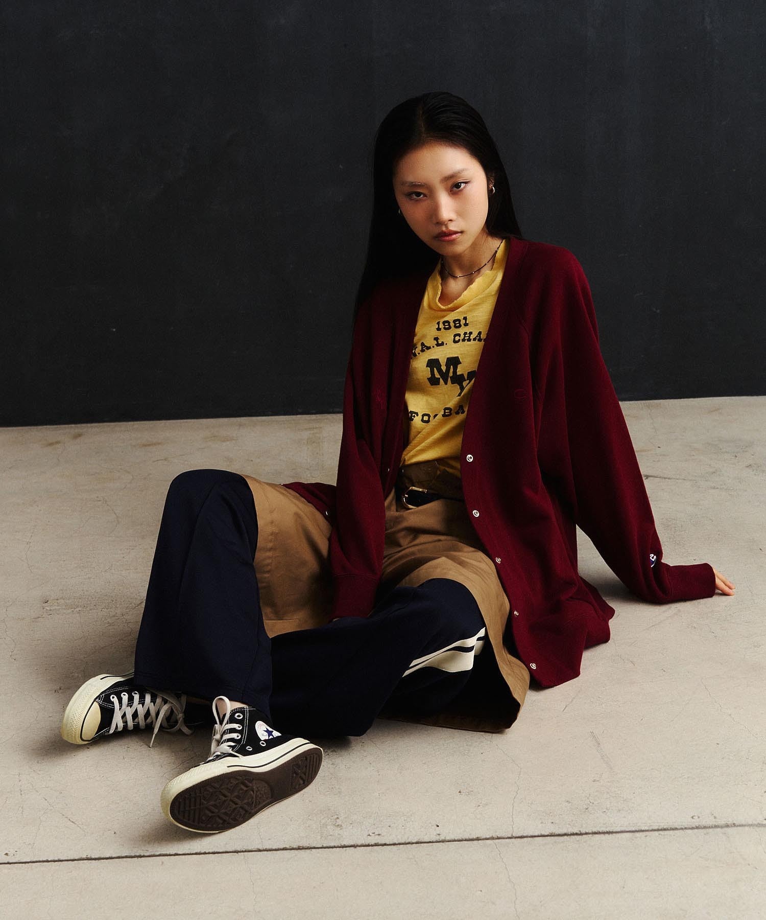 Champion別注/SWEAT CARDIGAN