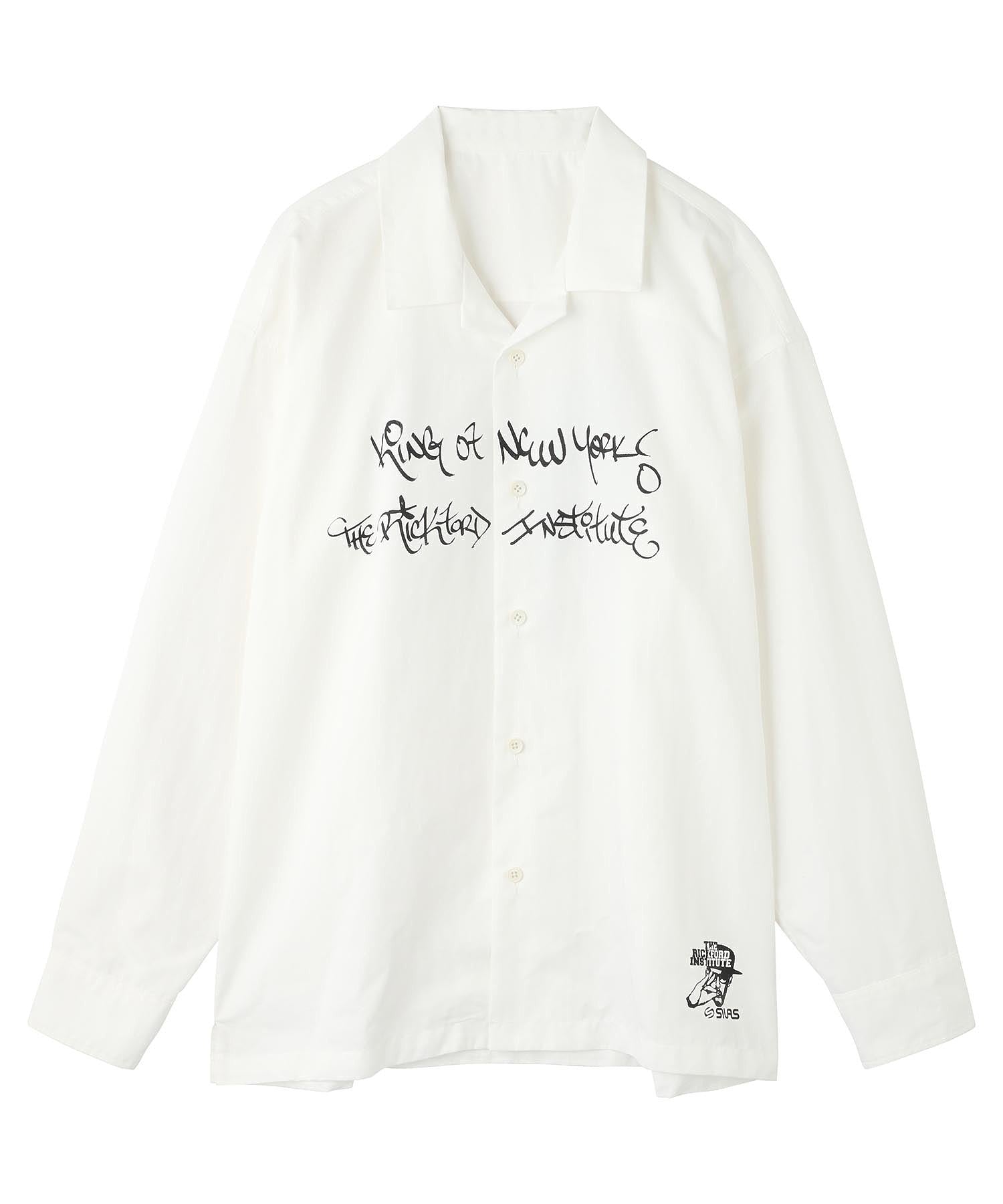SILASxRICK FORD L/S OPEN COLLAR SHIRT