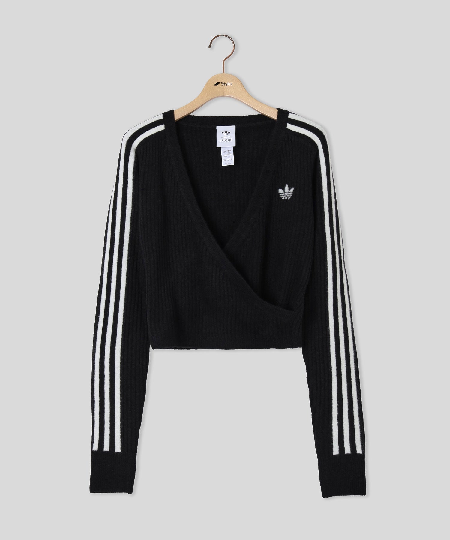 adidas/アディダス/W JENNIE WRAP AROUND CARDIGAN C8721