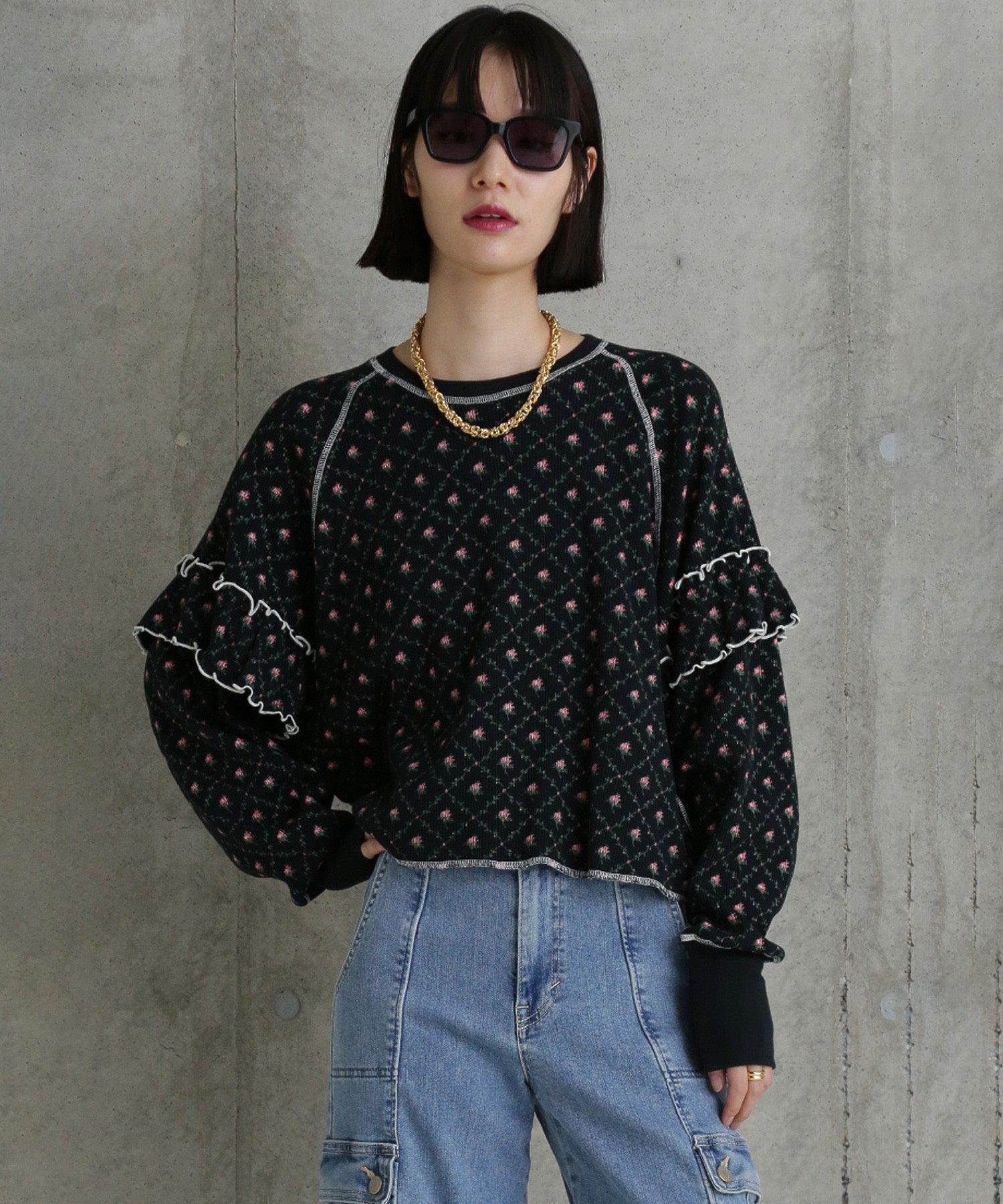 mag.by c/フラワーサーマルトップス – calif（カリフ）公式サイト