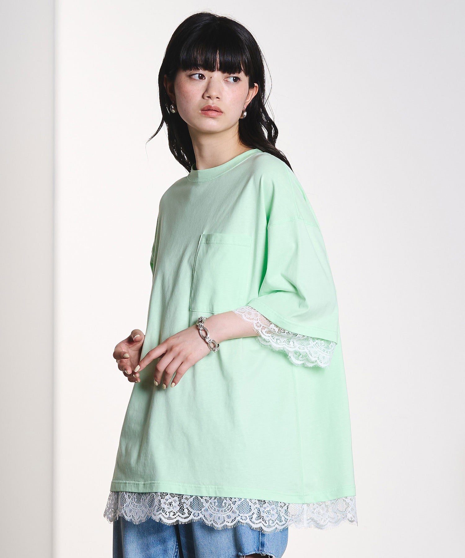 model:163cm 着用サイズ:ONE SIZE