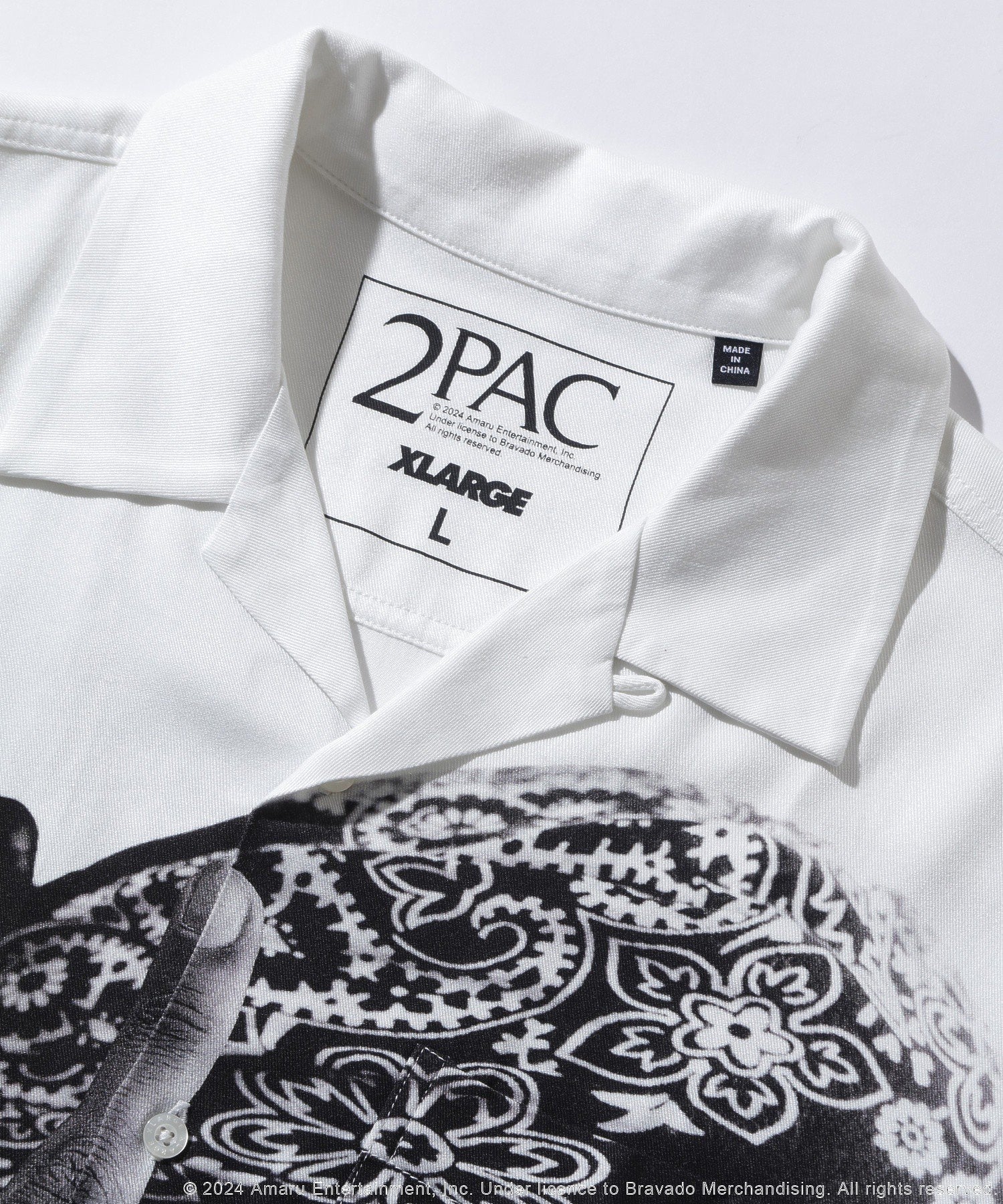 XLARGE×TUPAC S/S SHIRT