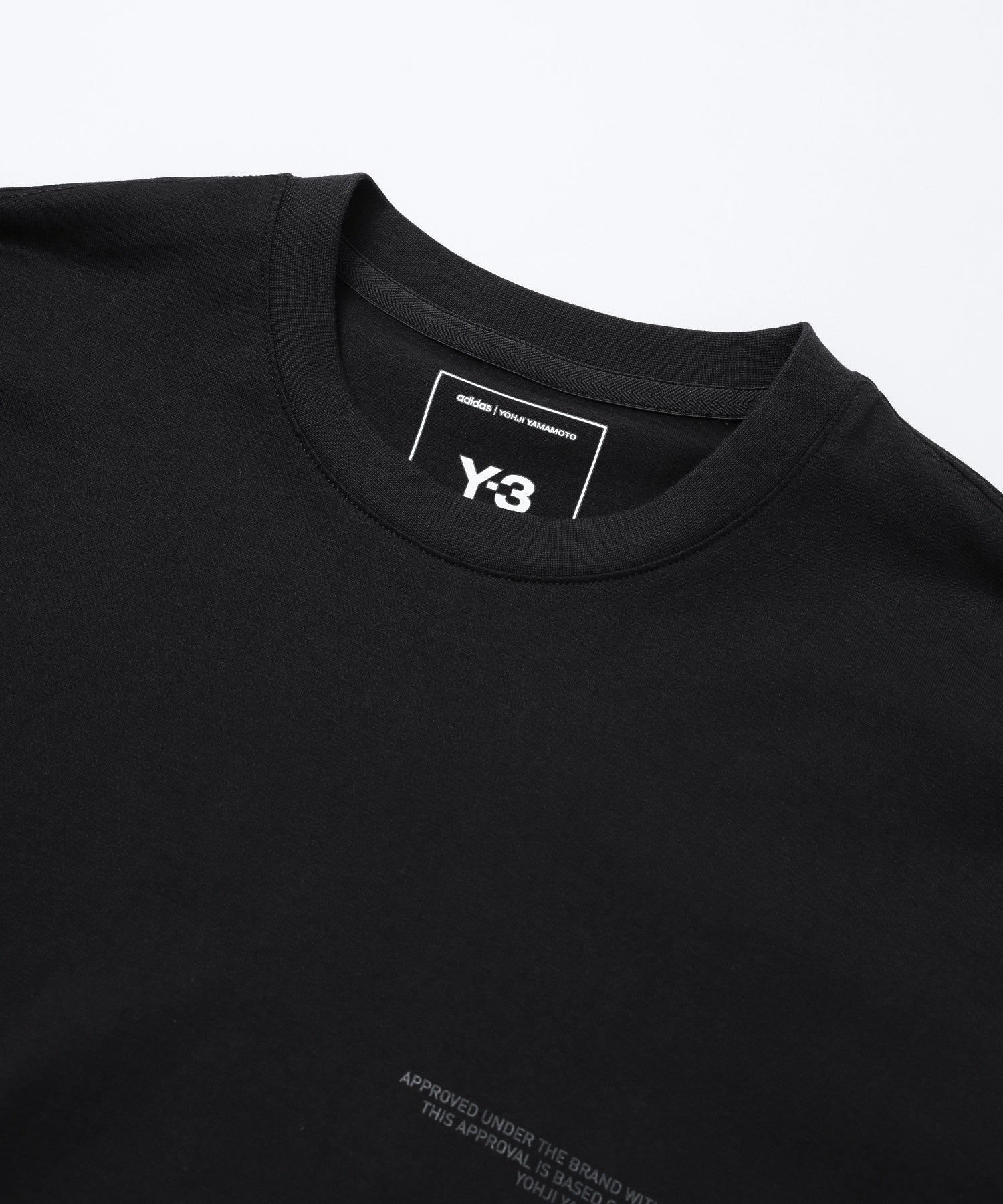 Y-3/ワイスリー/LOGO LS TEE BLACK JE9280