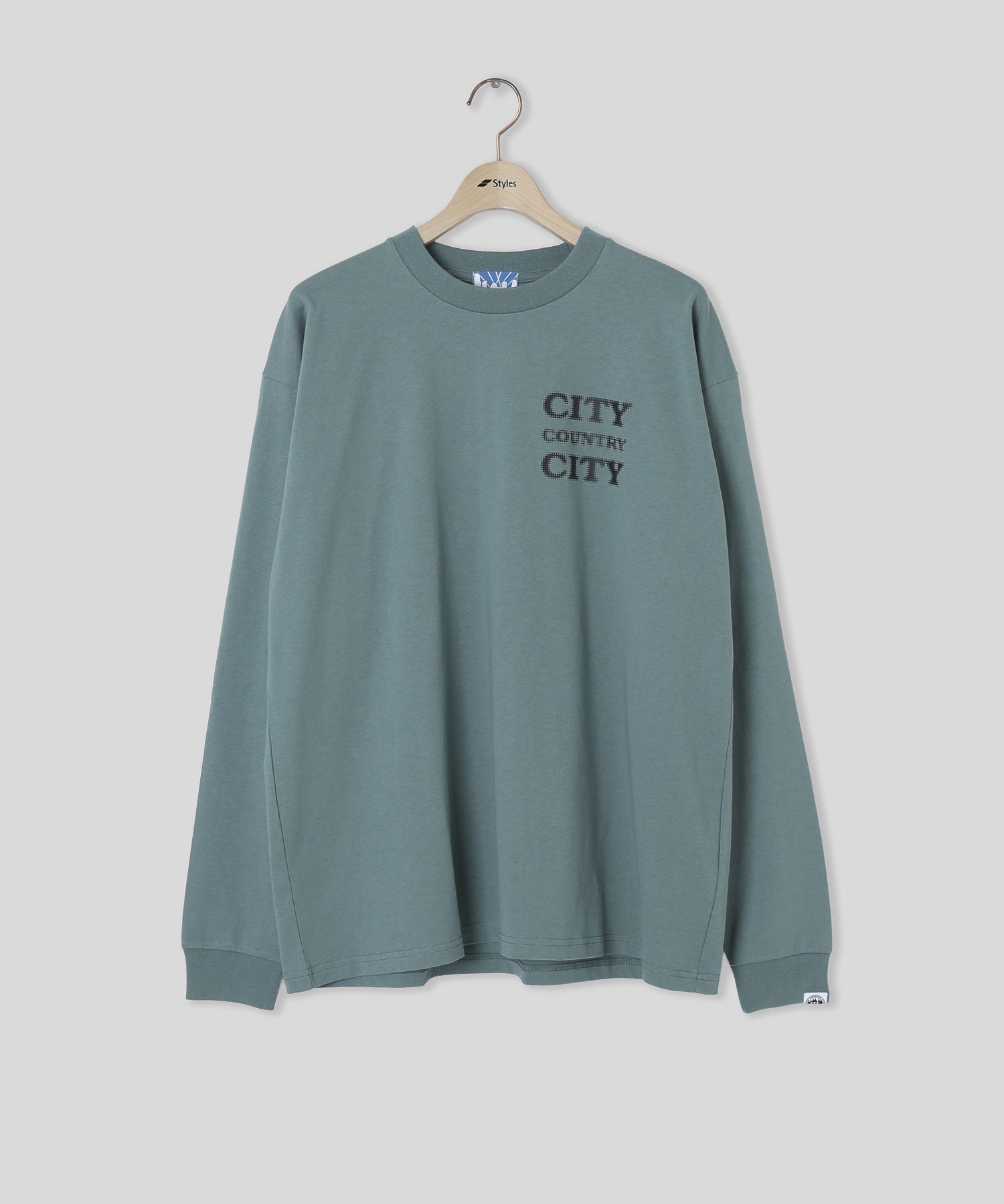 CCC/シティーカントリーシティー/COTTON L/S T-SHIRT CITY COUNTRY CITY 261T002