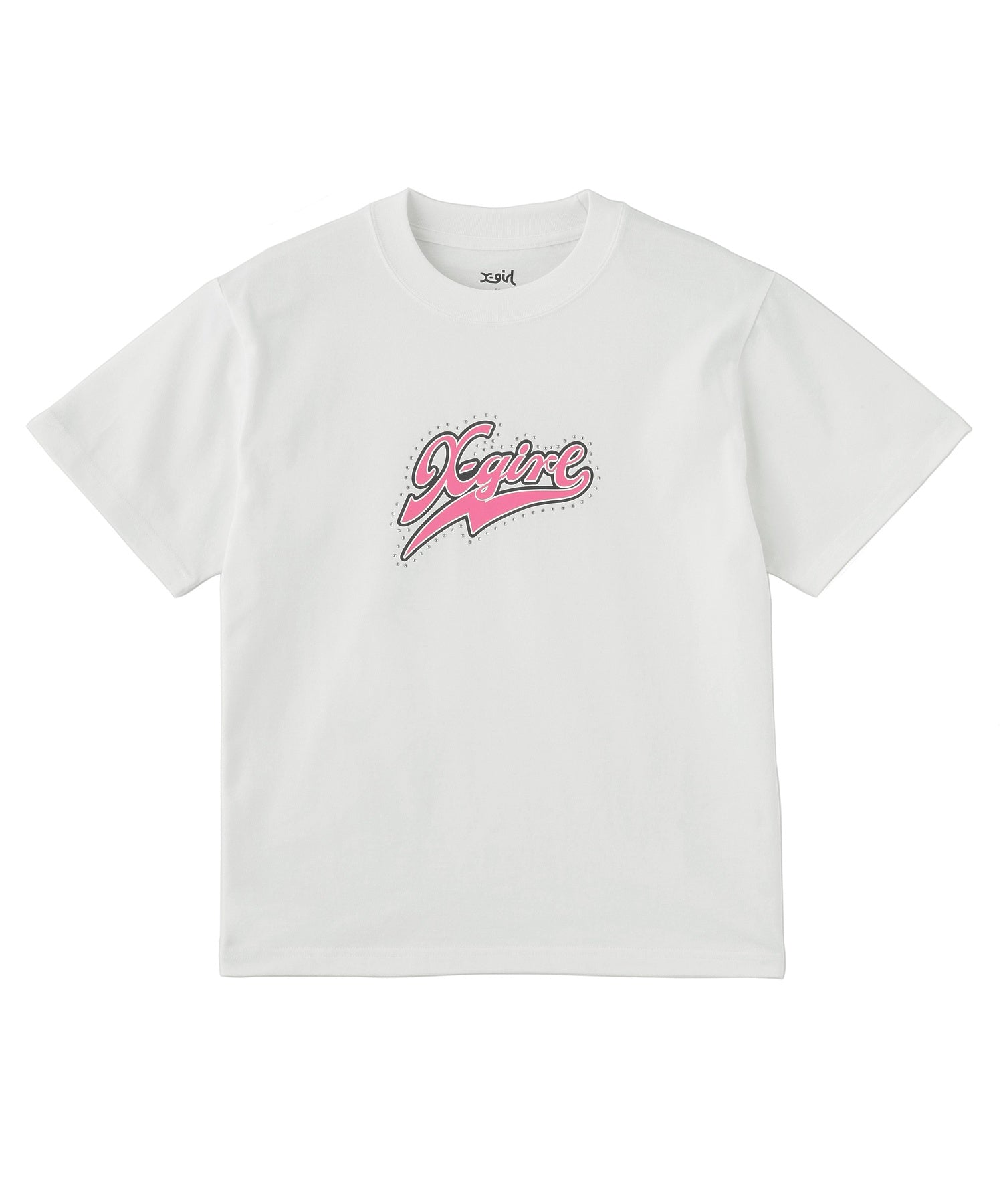 RHINESTONE AND LOGO S/S TEE