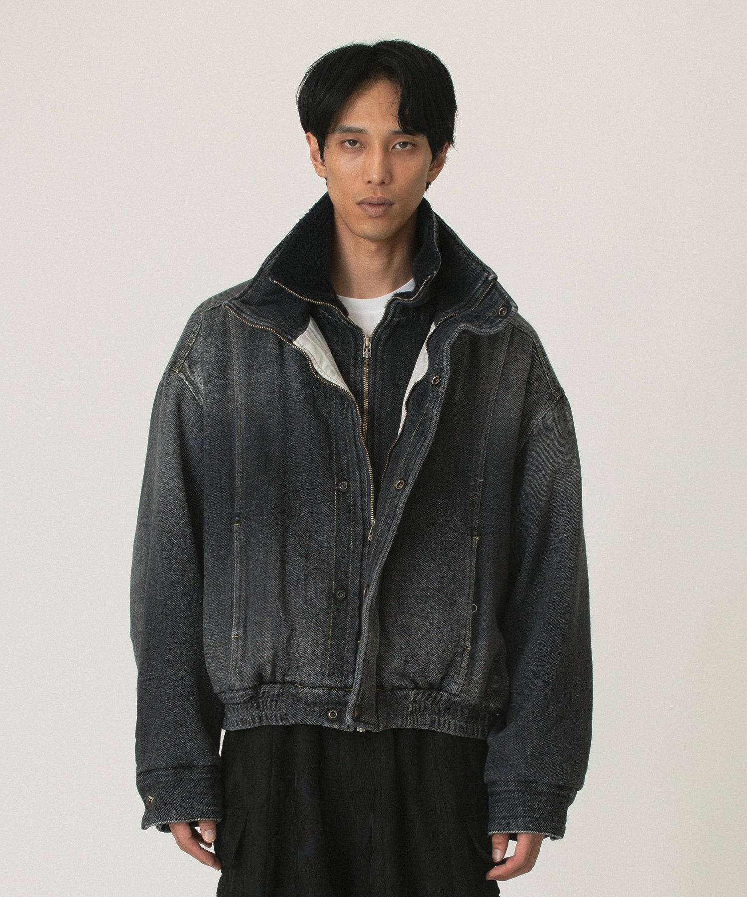 FACETASM/ファセッタズム/DOUBLE LAYERED DENIM JACKET JOO-JK-M02
