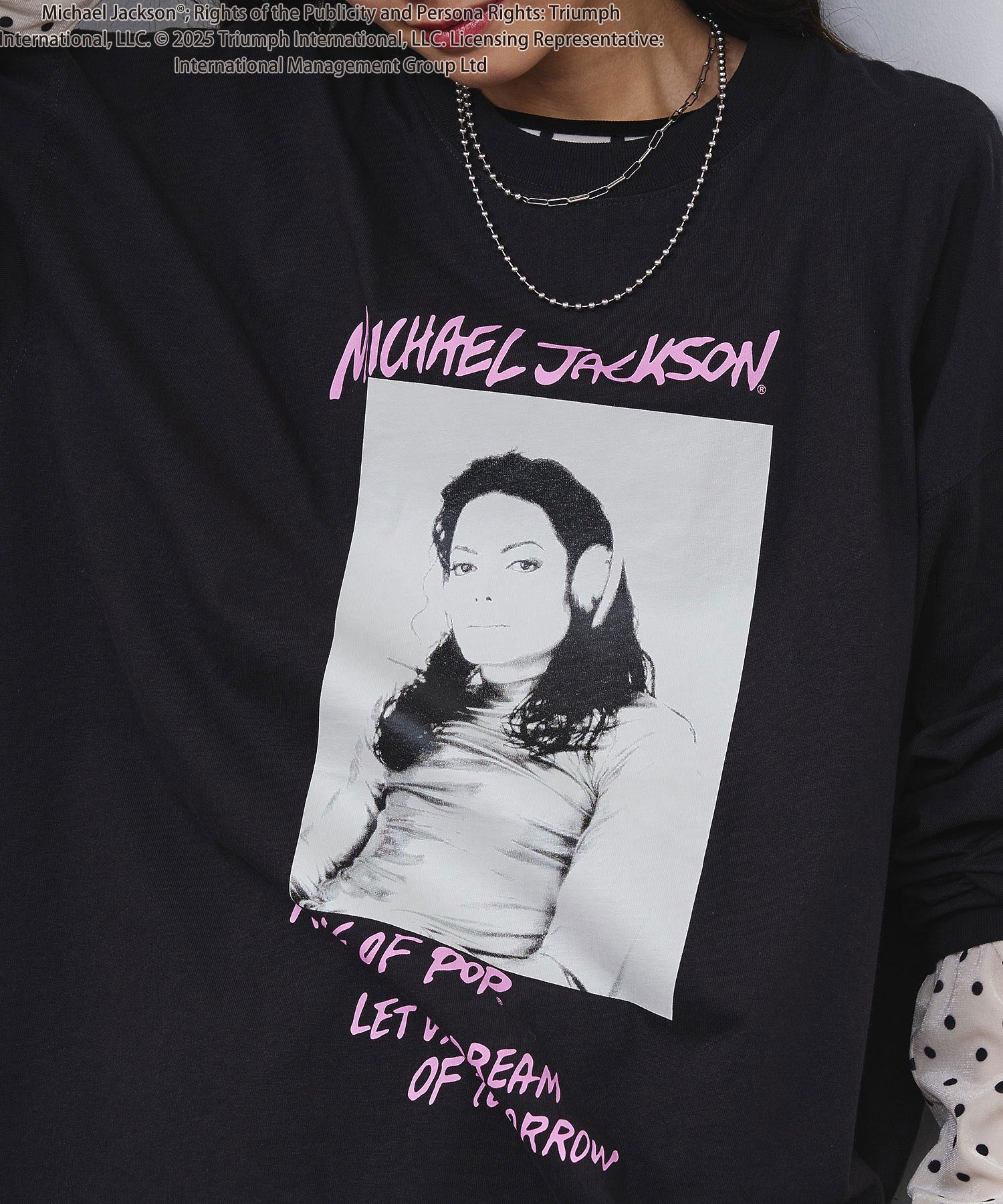 Michael Jackson/SCREAM L/S TEE