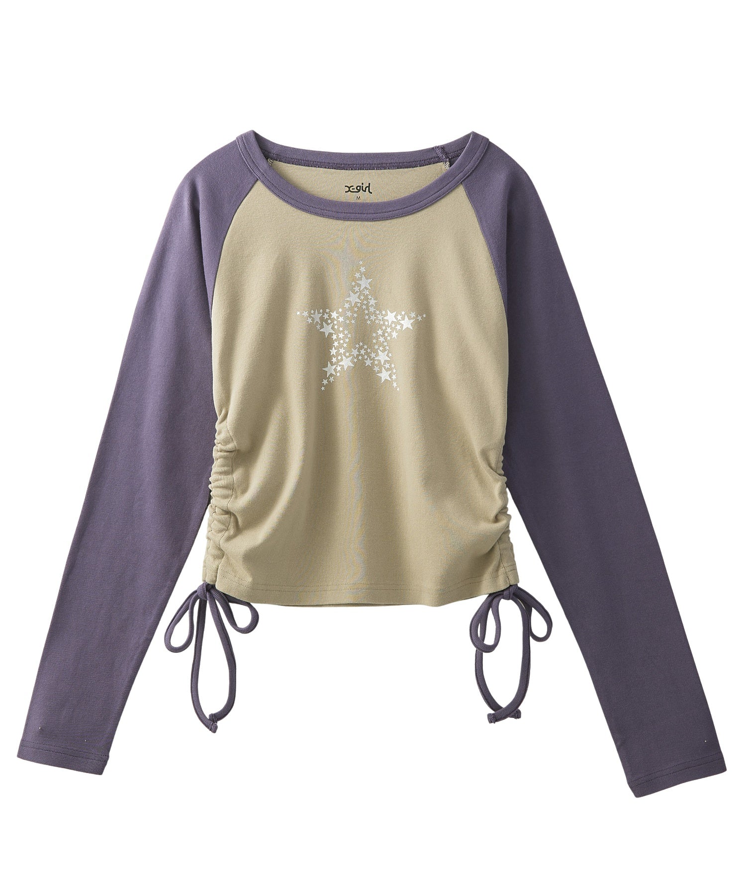 SHINY STAR RAGRAN L/S BABY TOP