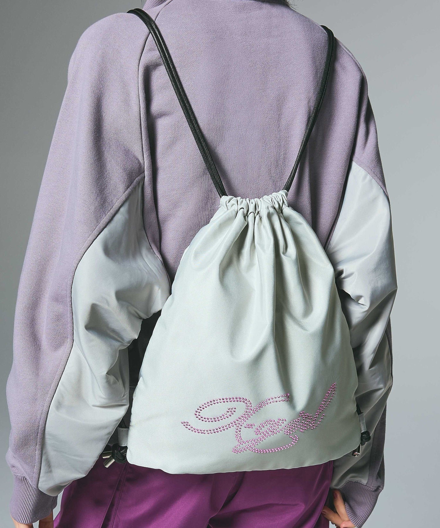 RHINESTONE KNAPSACK