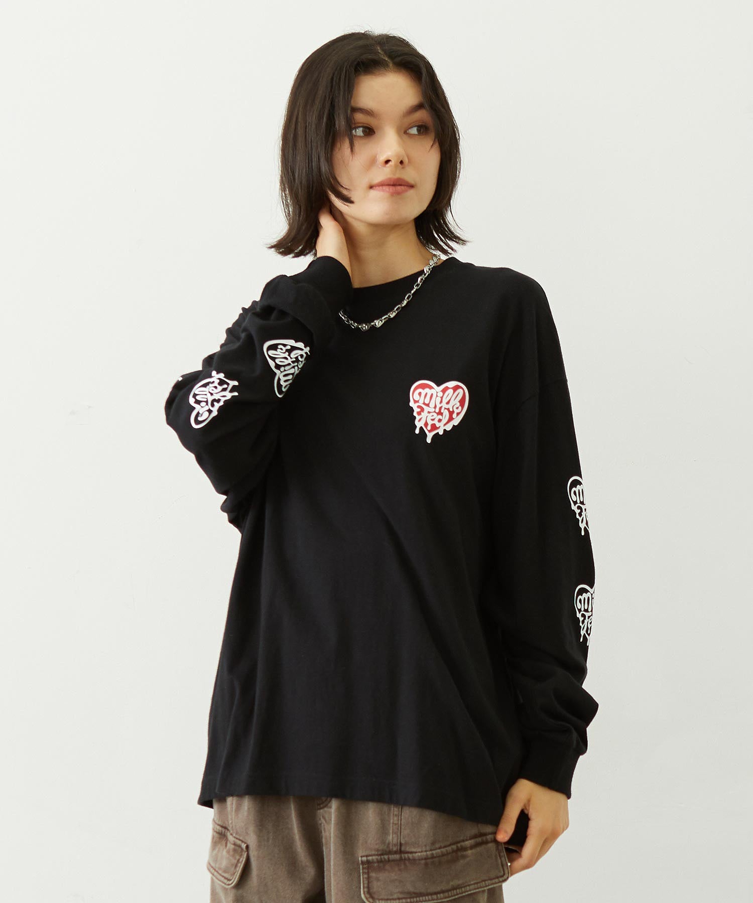 MELTY HEART WIDE L/S TEE