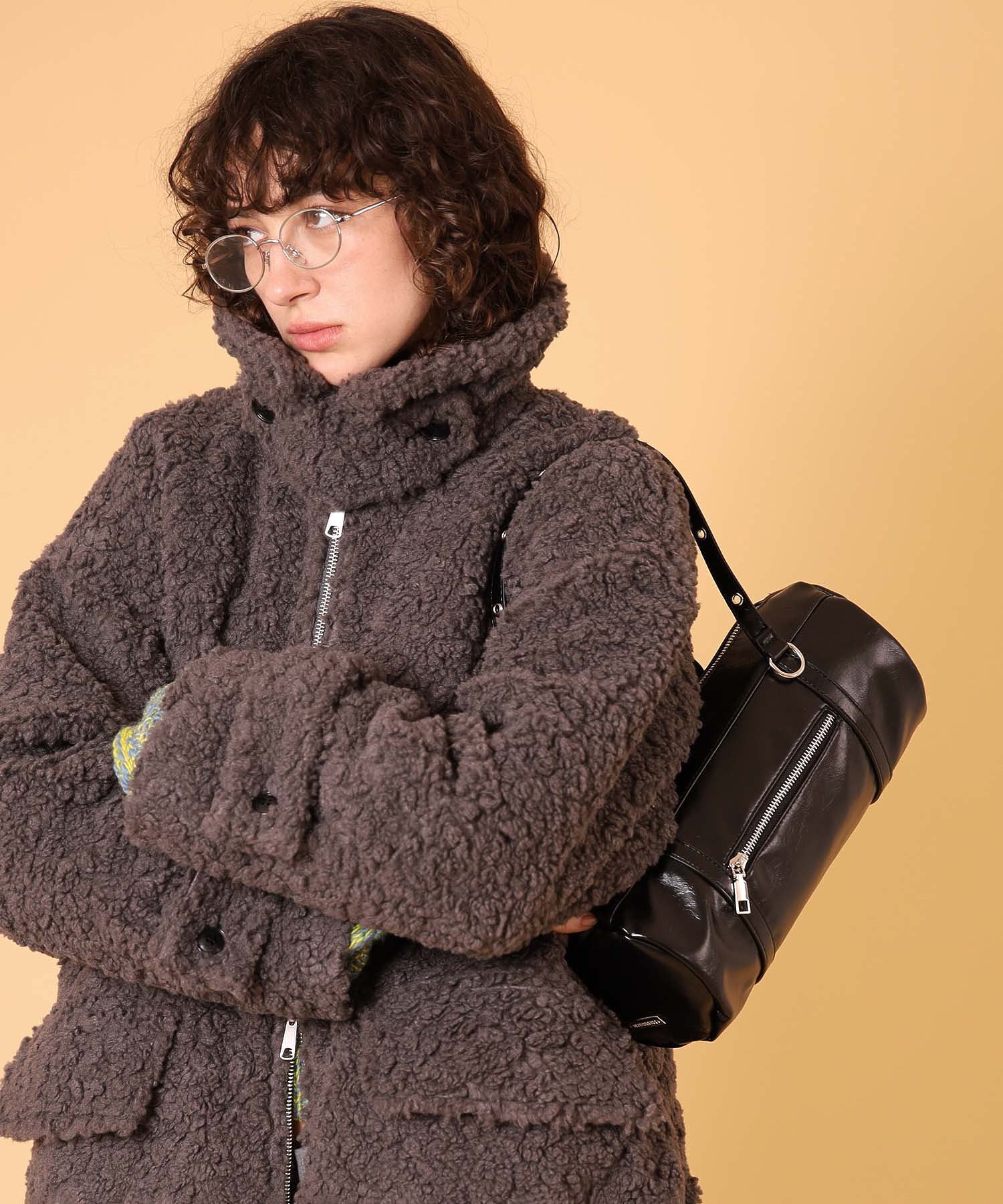 ハトメベルトボストンバッグ