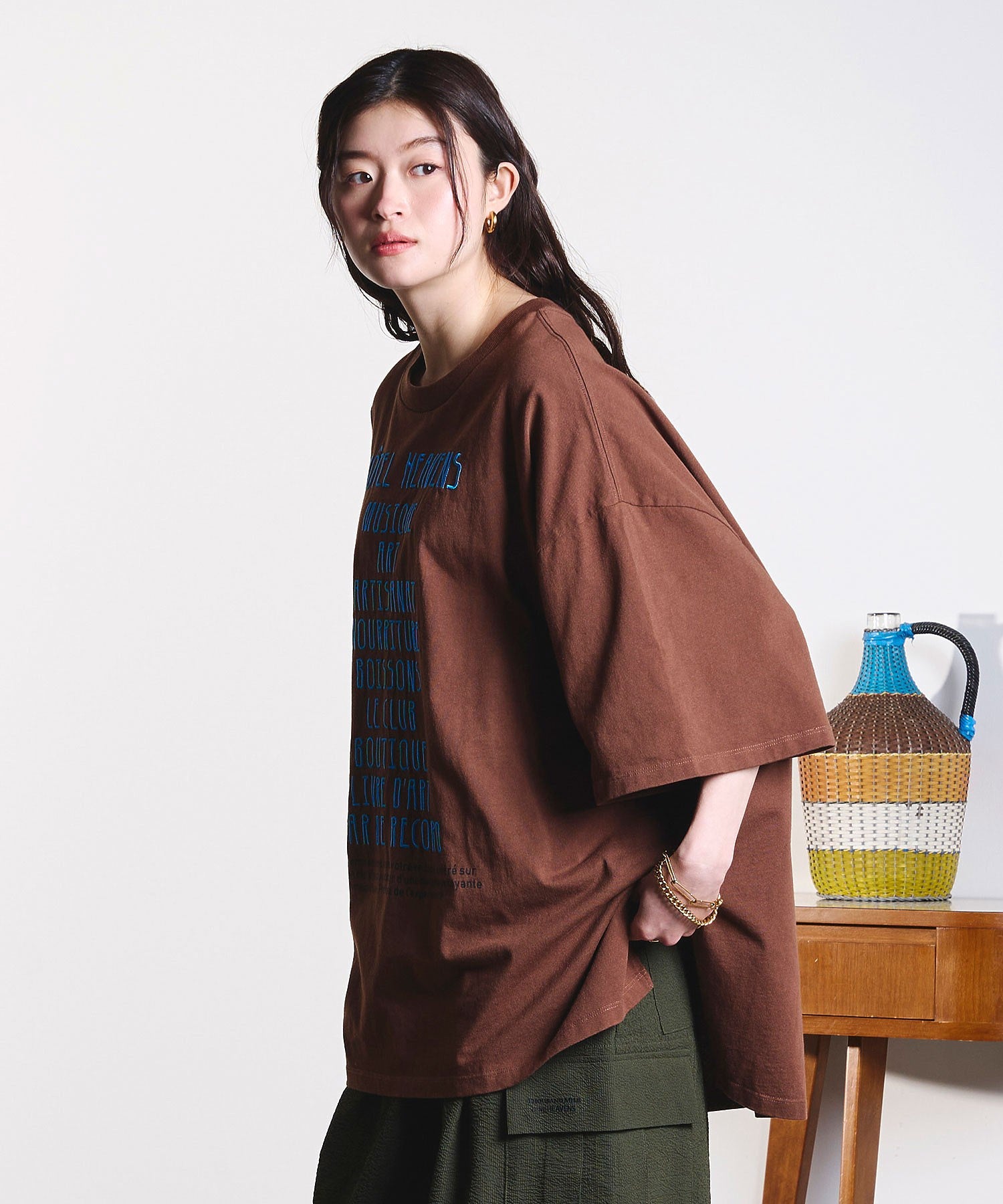 model:171cm 着用サイズ:ONE SIZE