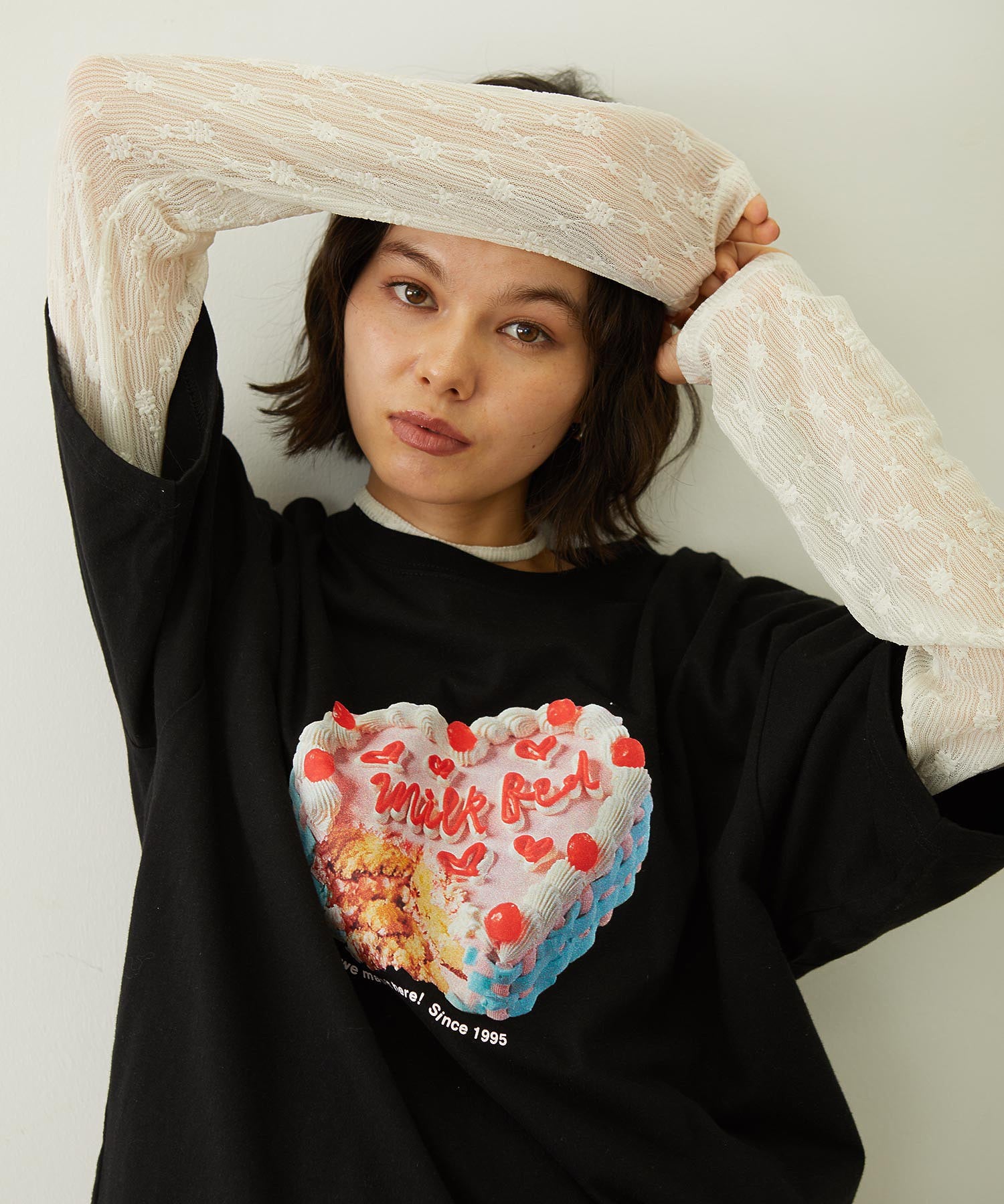 LACE L/S TOP