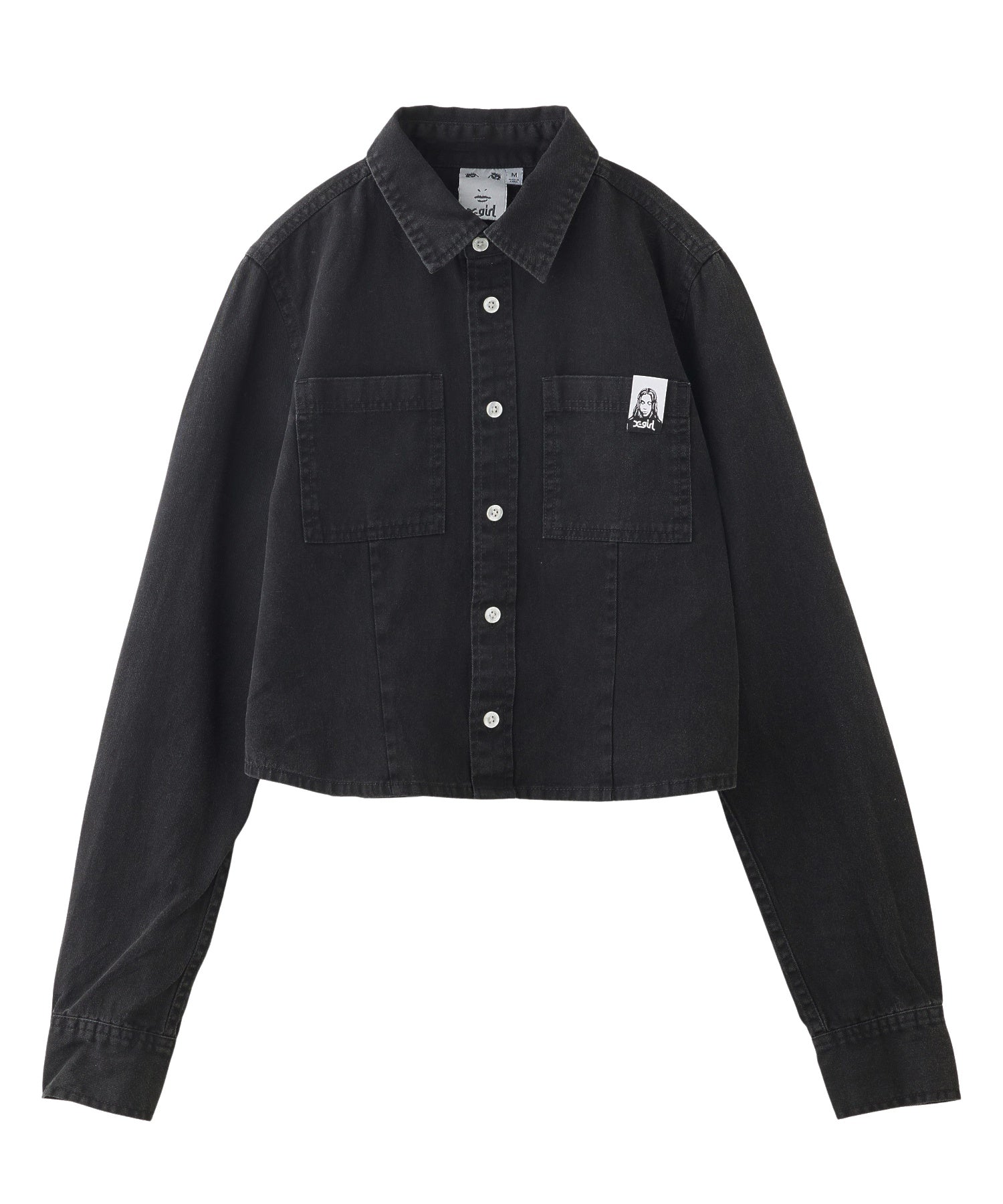 FADED FACE L/S SHIRT