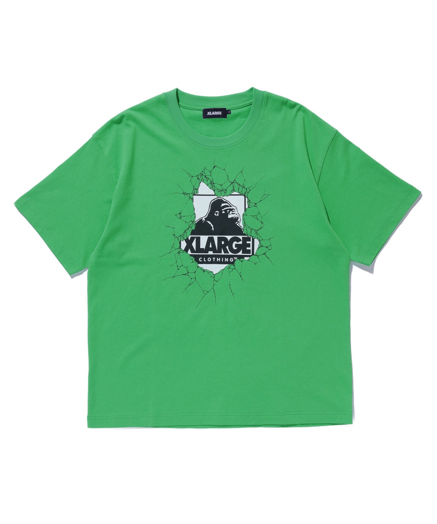 XLARGE×LIXTICK CRACK WALL OG S/S TEE