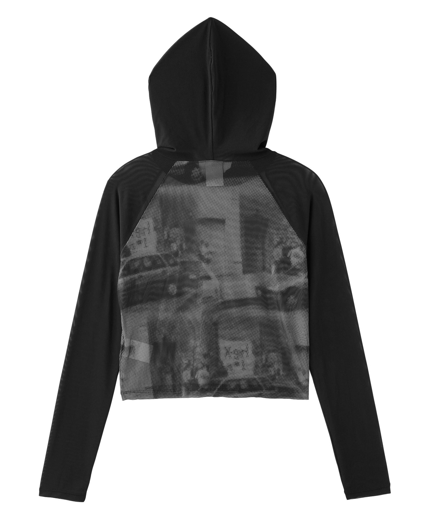 PHOTOGRAPHY COMPACT MESH HOODIE
