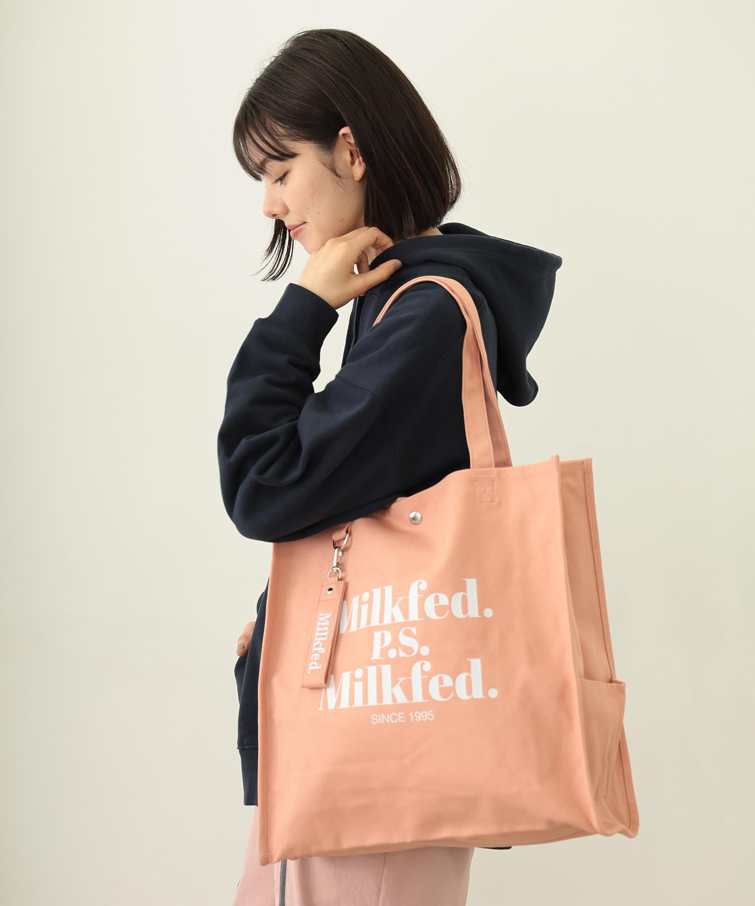 DIDONE LOGO BIG TOTE MILKFED.