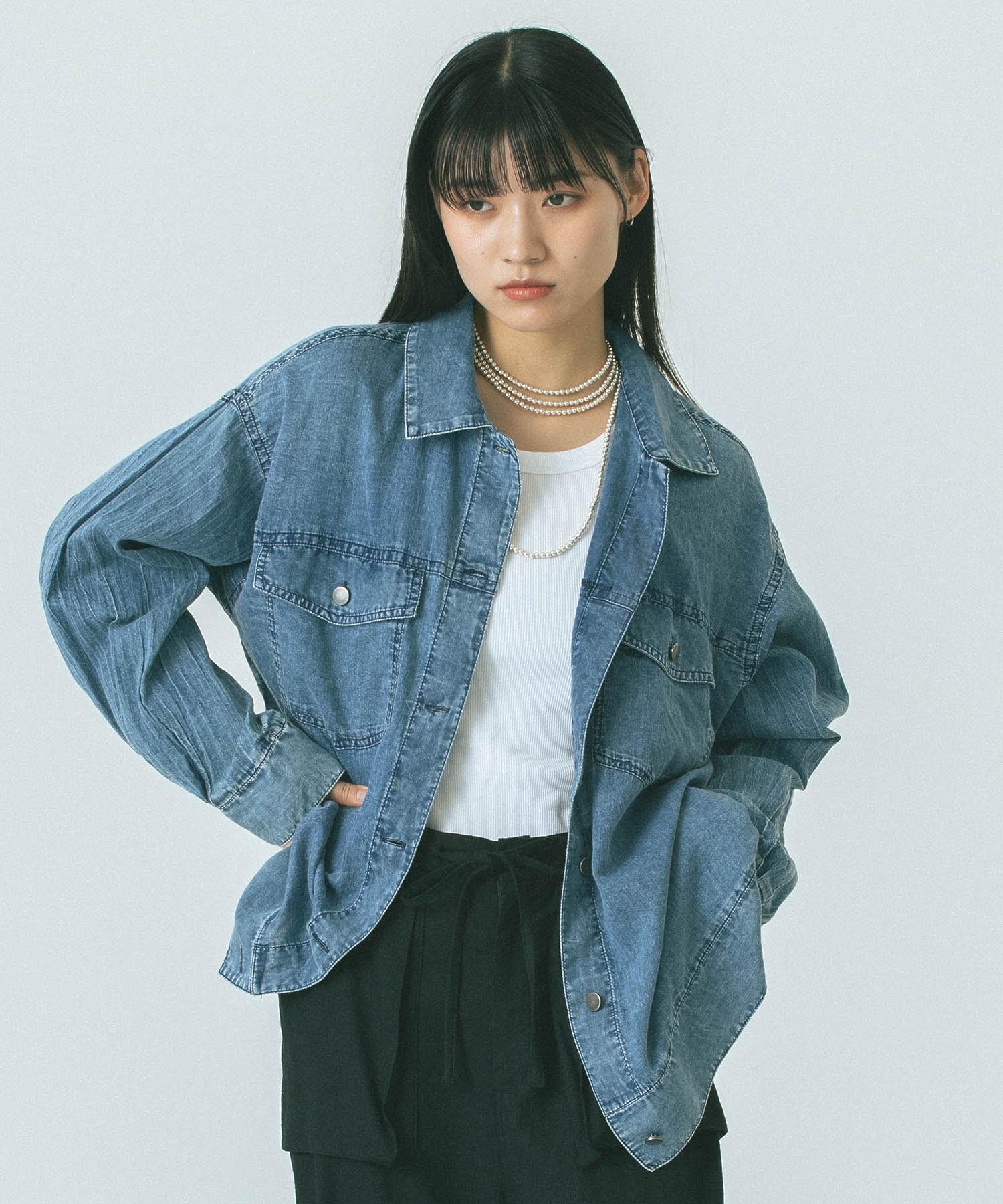 model:167cm 着用サイズ:ONE SIZE