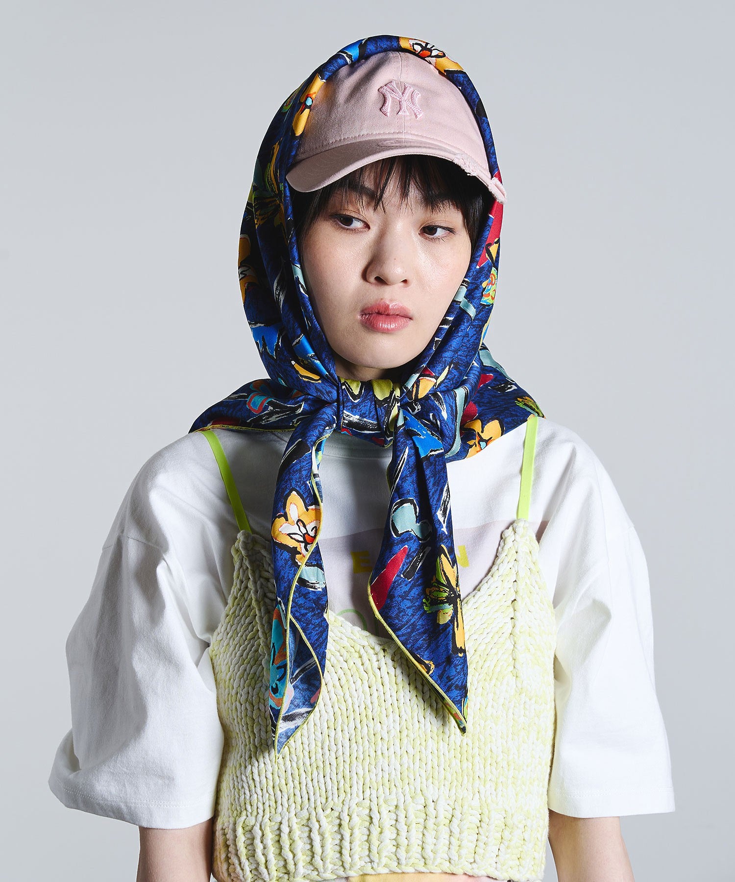 mici/PRINT SCARF
