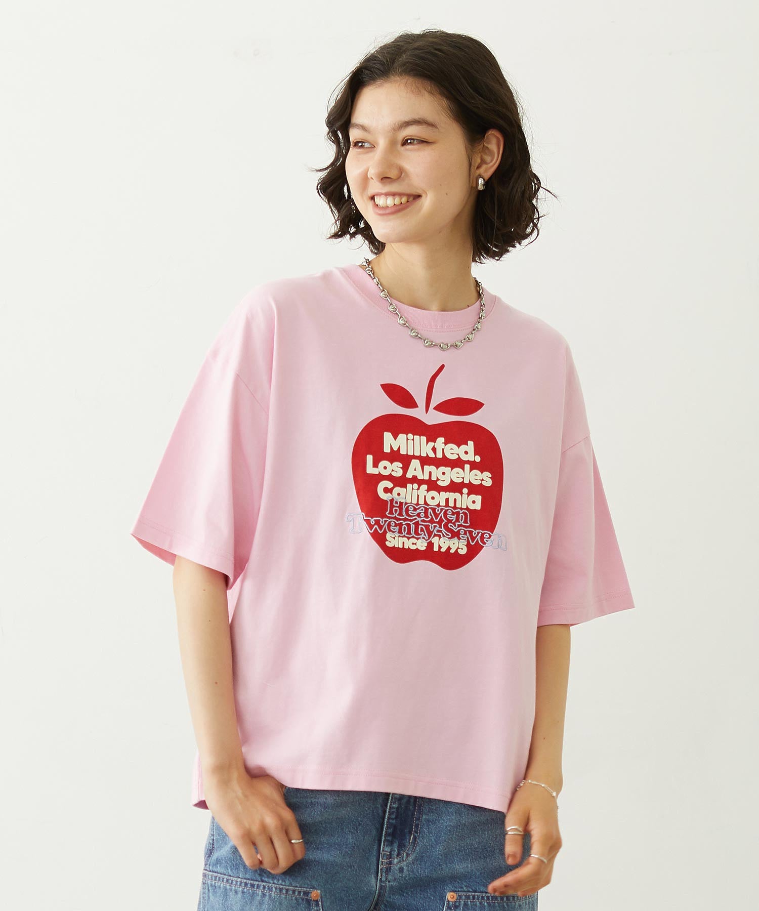 APPLE EMBROIDERY S/S TEE